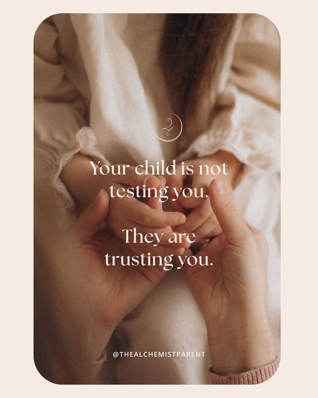 The tantrum is not rebellion. It is faith. They only fall apart this honestly with the person they trust to hold them together. You are not the problem. You are the safe one 💖