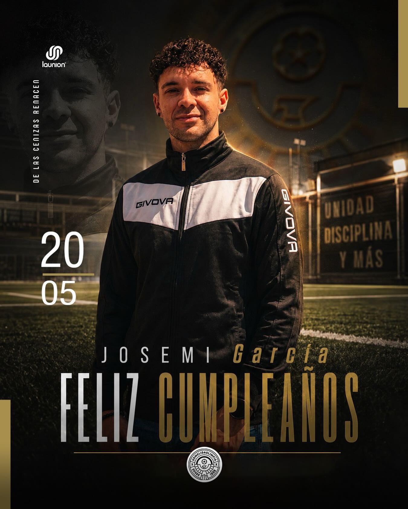 ¡Muchísimas felicidades, Josemi García! 🥳⚽
En nombre de todos los que formamos parte de esta familia, le extendemos nuestra más sincera felicitación con motivo de su cumpleaños.
Queremos aprovechar esta ocasión especial para reconocer y agradecer su labor y liderazgo como Presidente del UDMElidaOlimpia. Su compromiso institucional, dedicación diaria y visión son fundamentales para guiar el rumbo de nuestro club y seguir fortaleciendo los valores deportivos que nos representan.
Le deseamos un año excelente, lleno de salud, éxitos personales y grandes logros en la gestión de nuestra entidad. ¡Que pasé un muy feliz día, Presi!