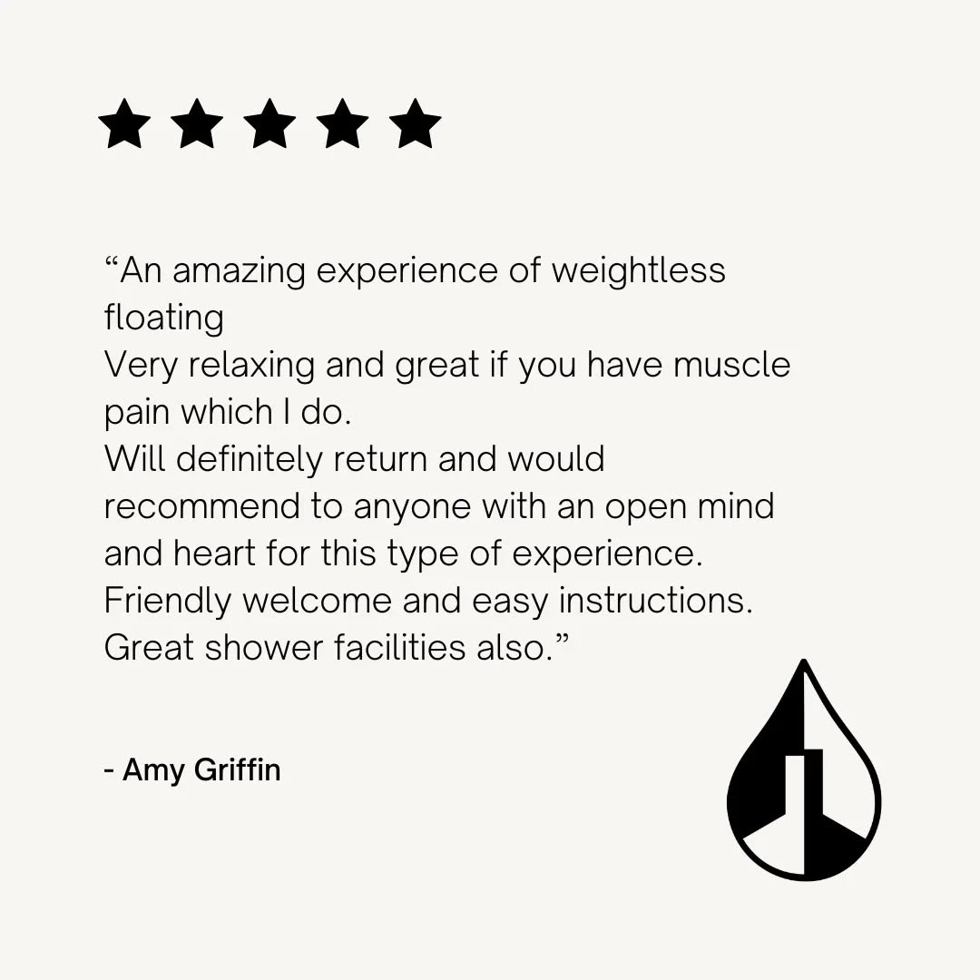 It's hard to describe the many facets of floating, it's benefits and effects, but here's what just a few of our wonderful customers have said:
#floatationtherapy #relaxation #yourwords #bodymindsoul