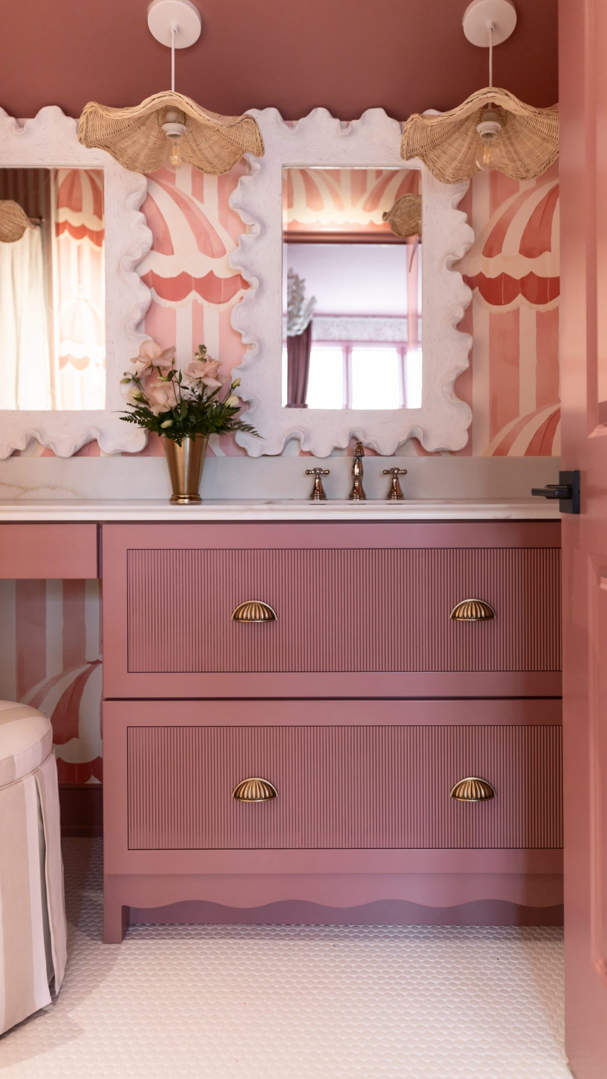 From the planning to finished product! Who doesn’t love a pop of color and accent wallpaper design?
-
@lifecreated. @castlehomes builder
#wallpaperinspo #bathroominspo #homerenovation #homefurnishing #interiordesigners