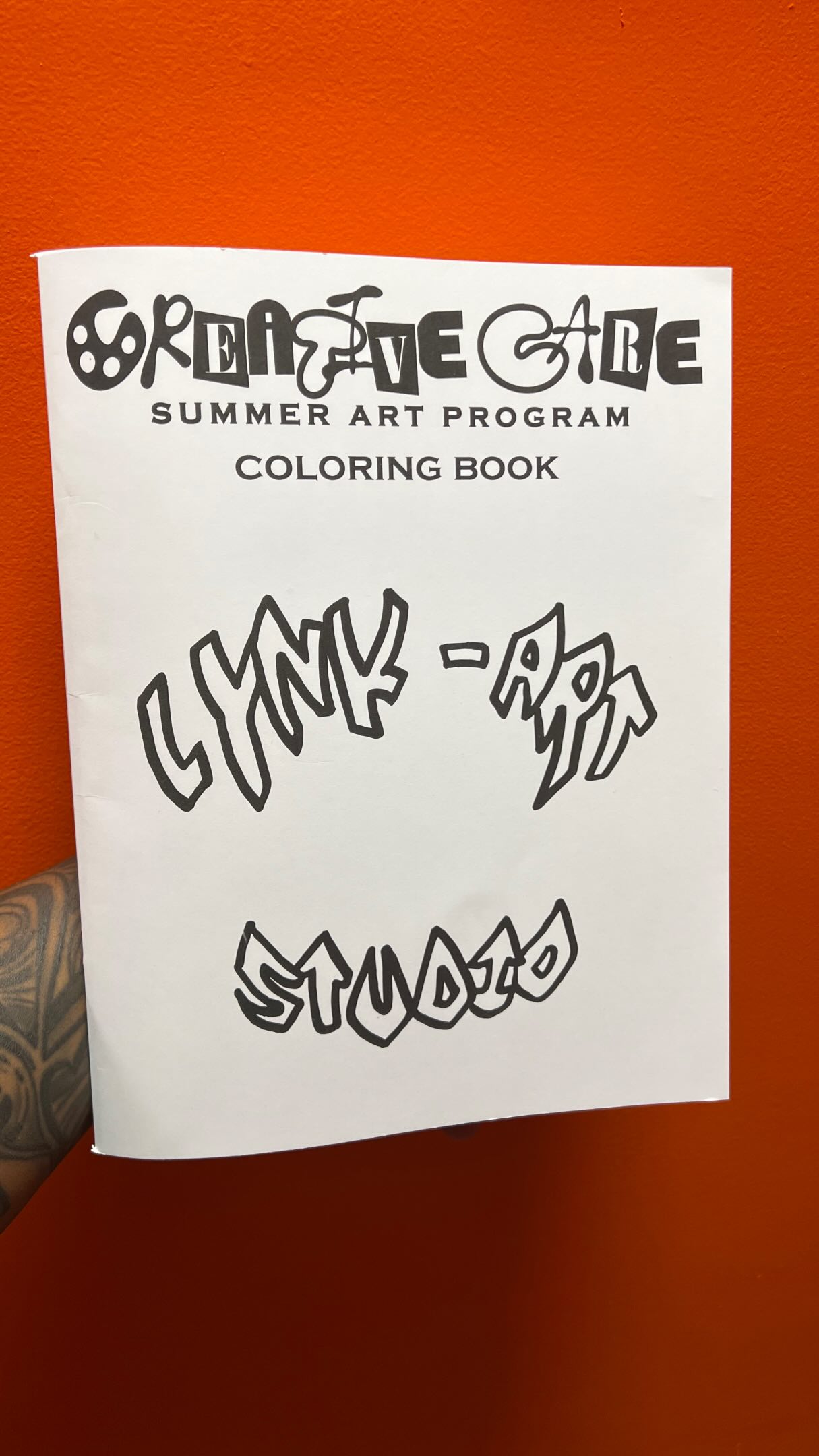 Last summer during Creative Care, our kids designed pages for a special coloring book, and the limited edition copies are finally here! 🎨✨
We can’t wait for you to enjoy their creativity and hard work. Coloring books are available for purchase at the studio for $5 each!
There are only 2 days left to register your child for this year’s Creative Care Program! Don’t let them miss another summer of creativity, fun, and imagination.
#LETLYNKUP🧡🔗