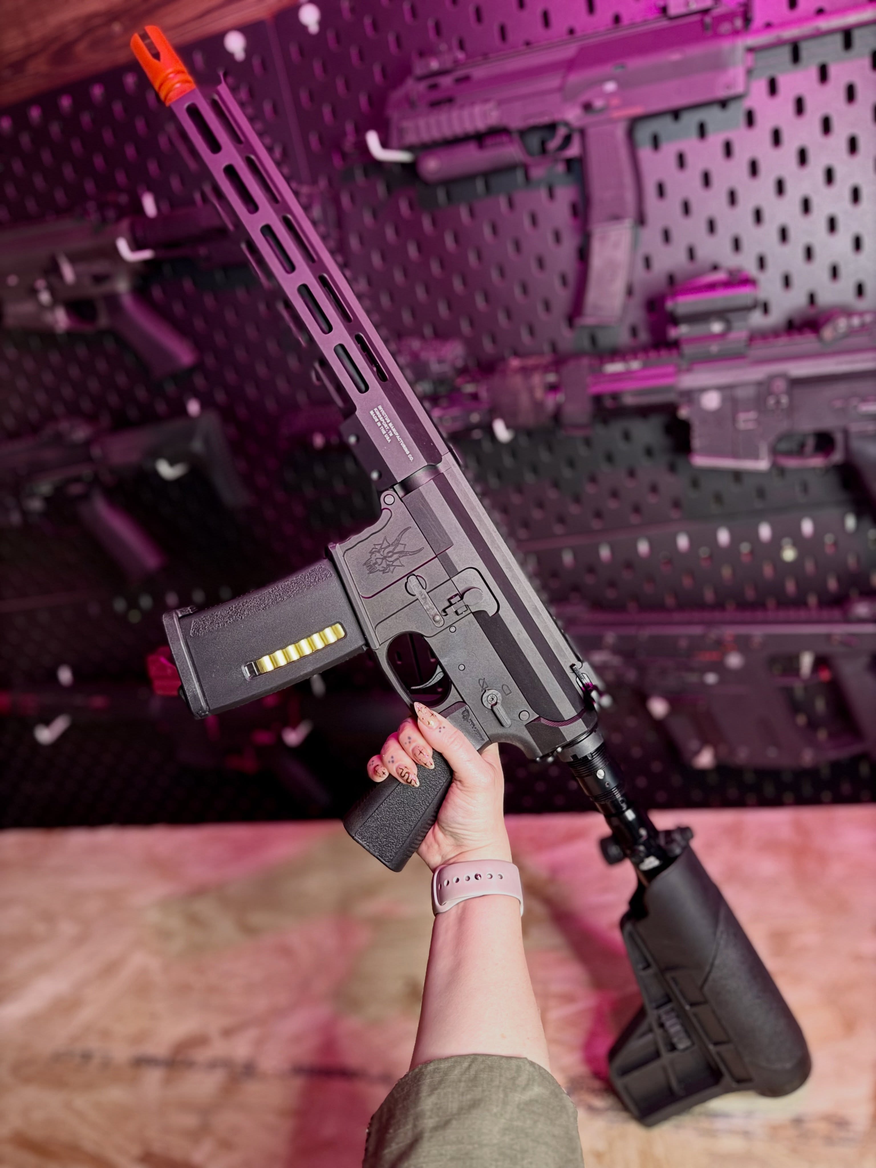 Just finished filming the first video in my beginner HPA series kindly sponsored by @wolverineairsoftofficial 🔥 I am so excited to get the MTW Billet Unleashed on the field!!
If you’ve ever been curious about HPA, join me bi-monthly for a new HPA video! First vid dropping next week ✨
Partners ❤️🔥
•
BELT & KYDEX: @deadly_customs
Use code ‘femmefatale’ for 10% off 🥵
www.deadlycustoms.co.uk
•
🇬🇧 STORE: @bztacticalukUse code FF5 for 5% off
www.bztactical.co.uk
•
🔋 Powered by: @rebelprecision
•
😮💨 HPA: @wolverineairsoftofficial
•
#airsoft #airsofting #airsoftcommunity #airsoftuk #femmefataleairsoft