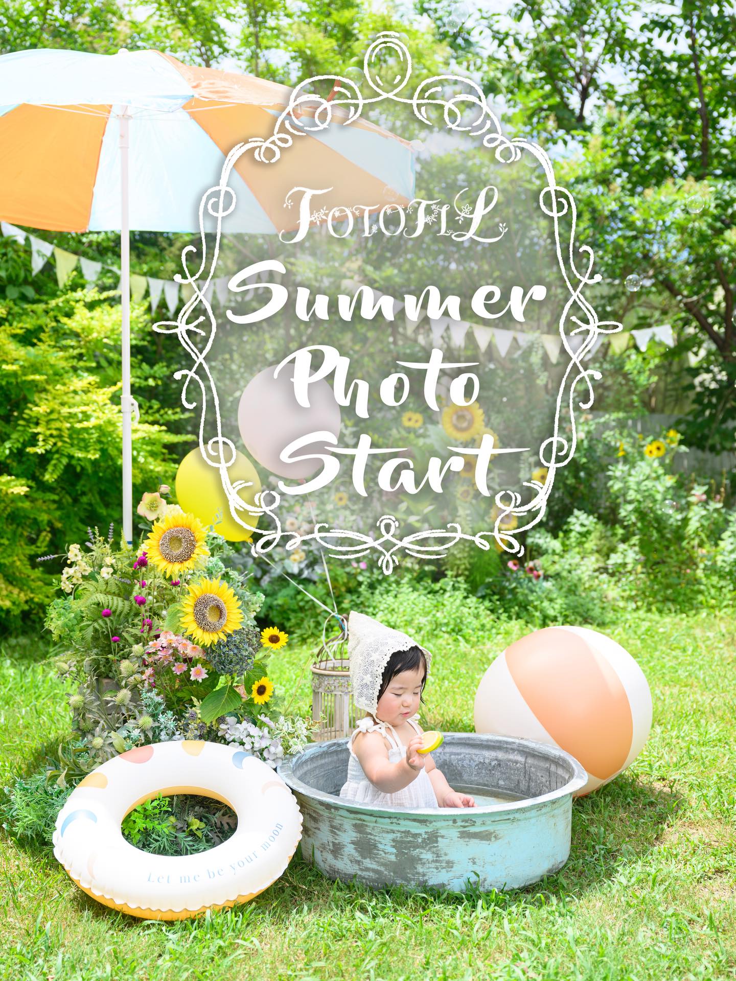 nature_fotofil
Birthday photo 受付中
1才〜2才のお子様対象・・・
暖かくなったのでSTARTしました❤️
可愛い過ぎて、大人気のショット!!
ご予約お待ちしていま〜す
#バースデーPhoto
#バスタブ撮影
#1才バースデーフォト