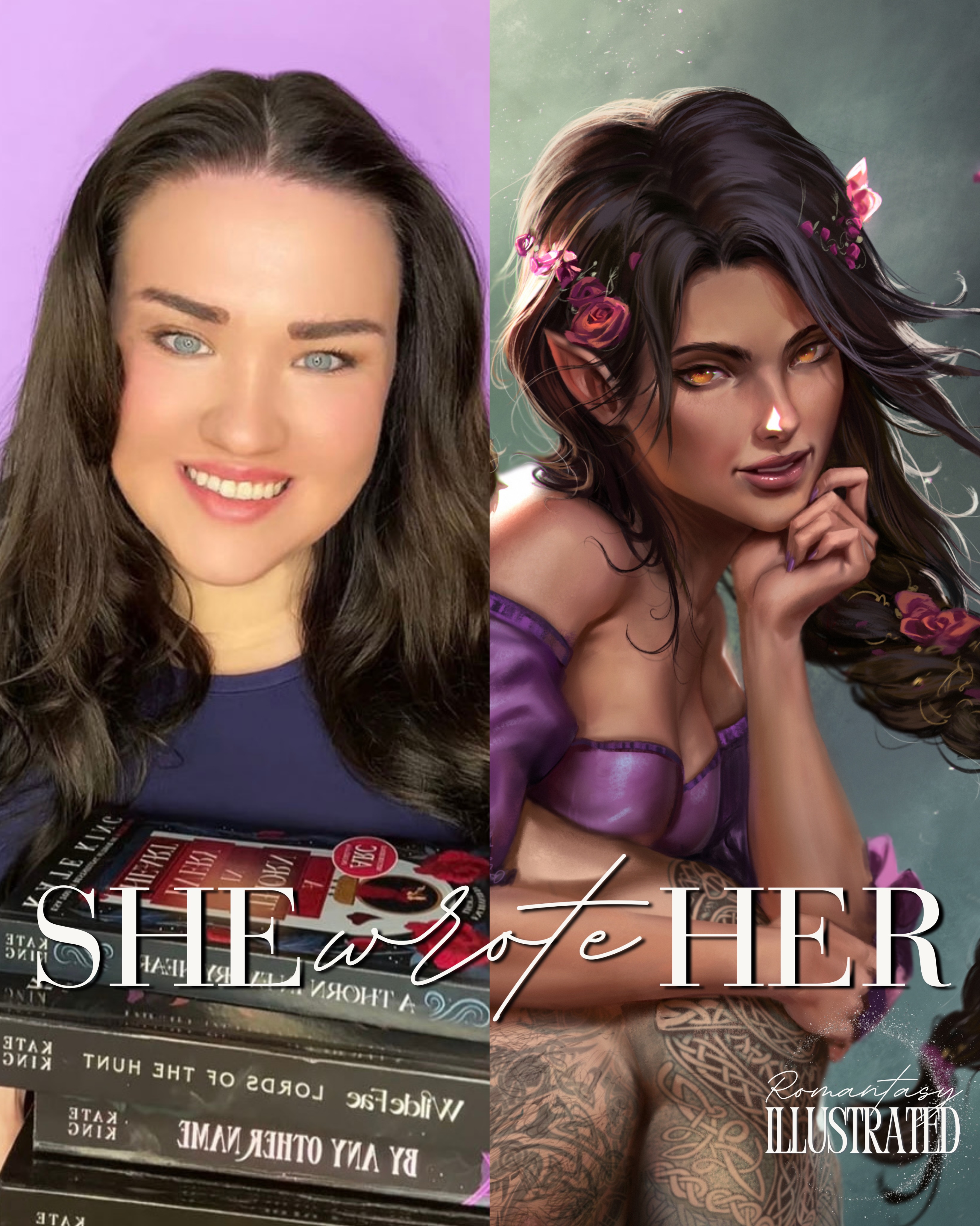 SHE @katekingauthor wrote HER and you can read the first chapter in Romantasy Illustrated Volume 7.
A Hunger in Every Heart is out now!
🎨 by @damian.in.the.den
#romantasyillustrated #romantasy #newbookrelease #booksta #authorcommunity