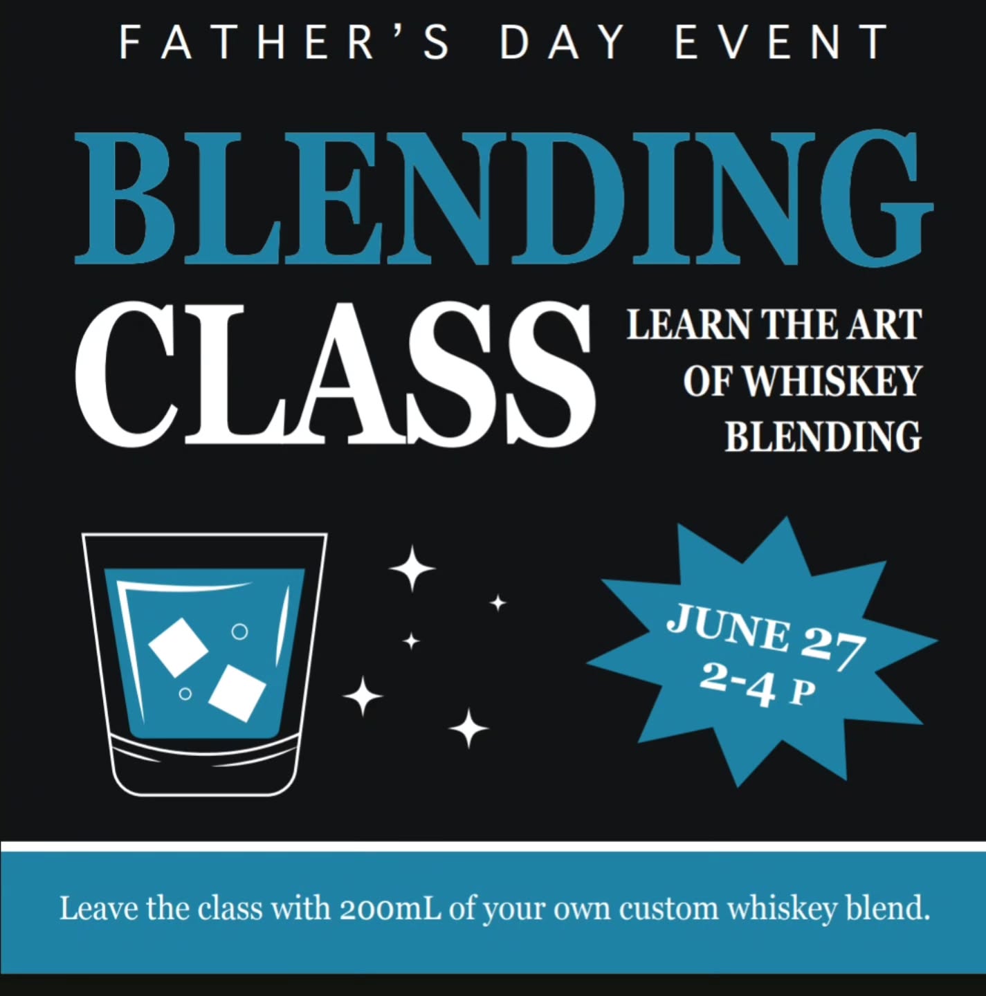 TAP LINK IN BIO FOR TICKETS
Step into the role of blender for an evening of whiskey exploration and hands-on creativity.
Guided by our team, youāll taste through a range of unique whiskey components, learn how grain, barrel, proof, and age shape flavor, and build your own custom blend along the way.