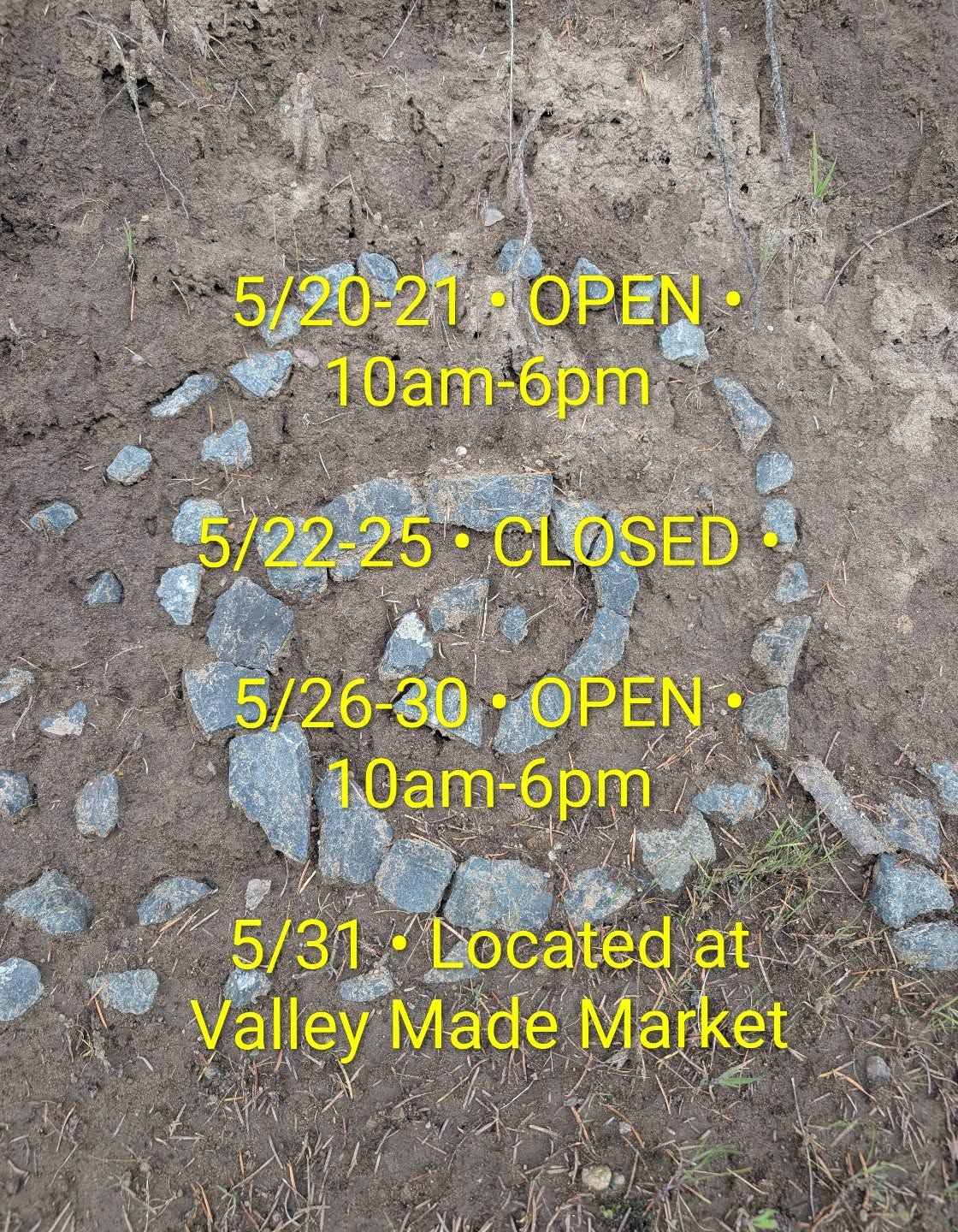 May is going out like a lion schedule-wise and while I dream every moment of being at the shop such is the flow of things. Watch the balancing act unfold, and my calendar, if you are looking to visit me at the LM Pop-Up shop. Bonus round @valleymademarket May 31 + all of June in the Pop-Up @mountvernonwa