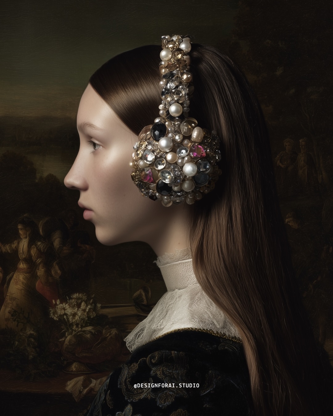 ¿Y si el Barroco hubiera evolucionado dentro de internet y la inteligencia artificial?
Me encanta imaginar mundos donde el arte sobrevive al tiempo y se mezcla con la tecnología.
—
What if the Baroque had evolved through the internet and artificial intelligence?
I love imagining worlds where art survives through time and merges with technology.
by @designforai.studio
#barroque
#digitalart
#art
#design
#ai