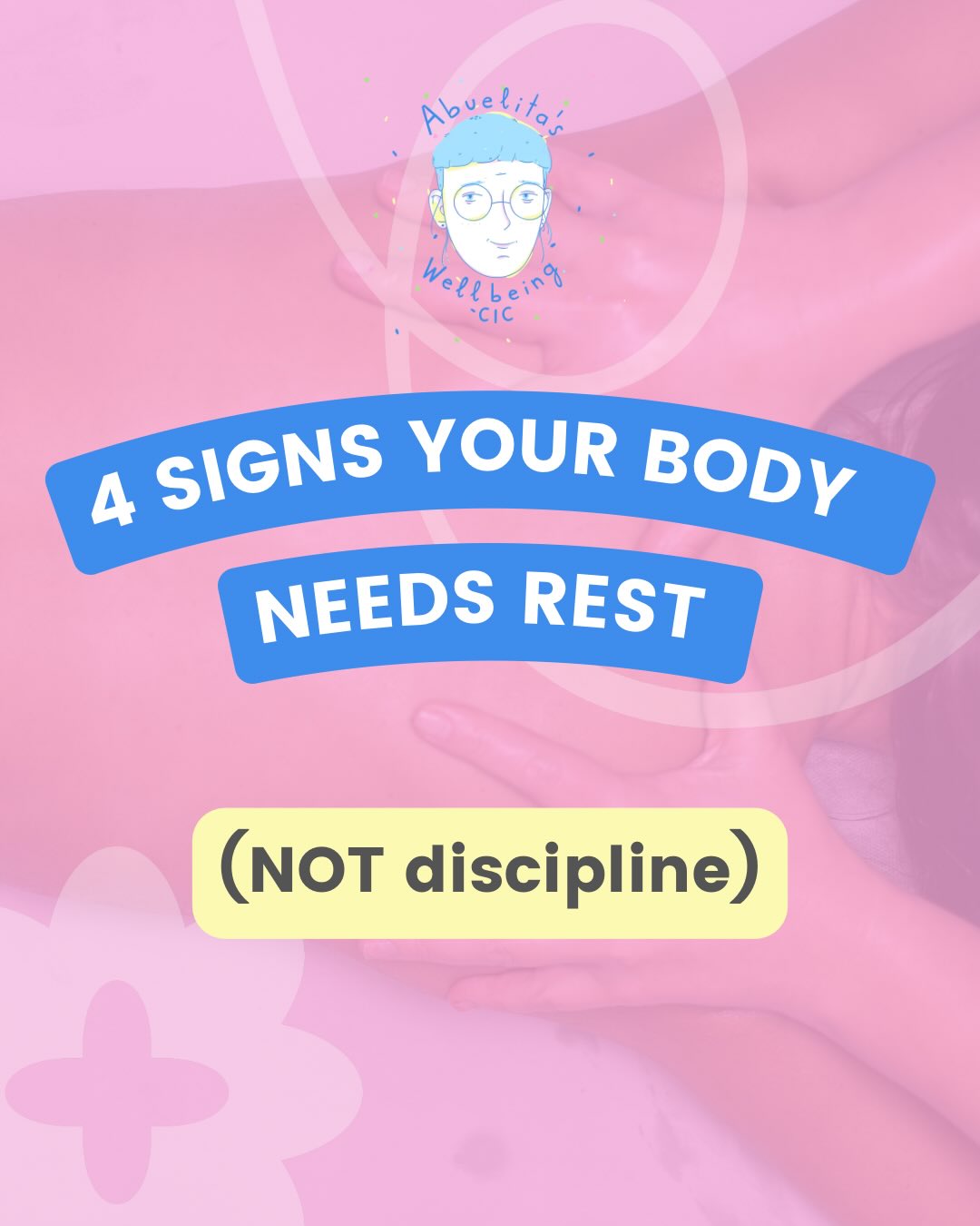 Your body isn’t working against you - it’s communicating with you.
In a culture that rewards “push through it”, we often miss the quieter signals that we actually need rest, not more discipline.
At Abuelita’s, we believe wellbeing isn’t about forcing yourself into productivity. It’s about coming back into connection with your body, nervous system, and pace.
💛 If this resonated with you, follow us for more holistic wellness tips, nervous-system education, and embodied care practices.
.
.
.
#HolisticHealth
#WellnessJourney
#NervousSystemHealing
#BurnoutSupport
#StressRecovery