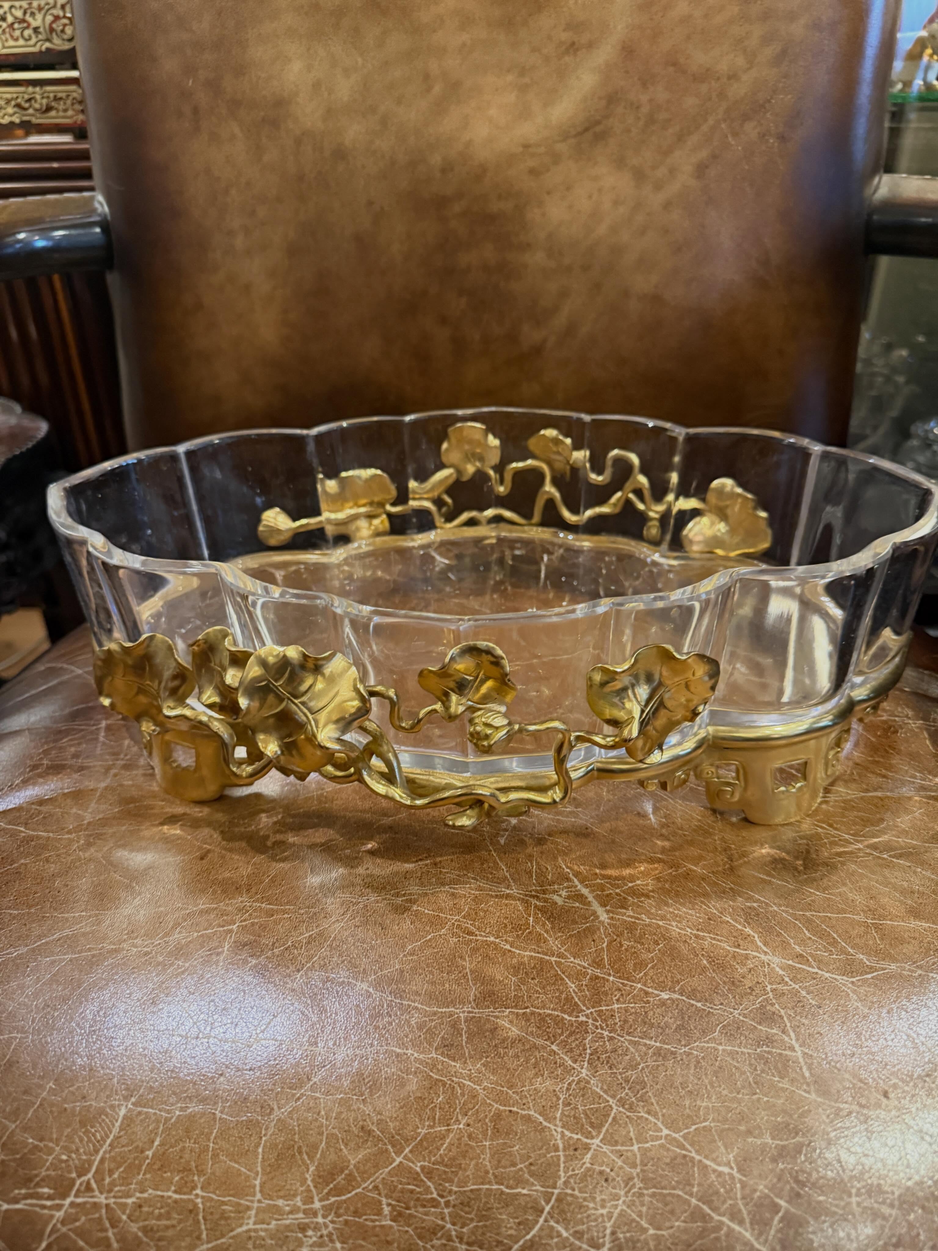 Very large french jardiniere#gilt bronze mounts#objet d’art#isntique#interior design#portobello