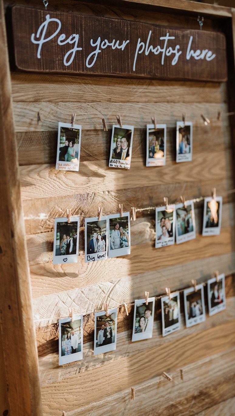 Our Photo Station package 📸✨
One of our favourite extras for weddings - and always such a hit with guests. It’s the perfect way to capture all the fun moments throughout the evening, while creating memories you can keep forever.
Guests can snap a photo, peg it up and leave you a little message, so you can watch your memory wall build throughout the night 🤍
Each setup comes styled to match your decor and includes a personalised wooden keepsake box for all your photos afterwards.
We always love packing this one down the next day and looking through all the memories your guests have created ✨
#WeddingPhotoStation #WeddingDecorUK #WeddingStyling #WeddingDetails #URURAMoments