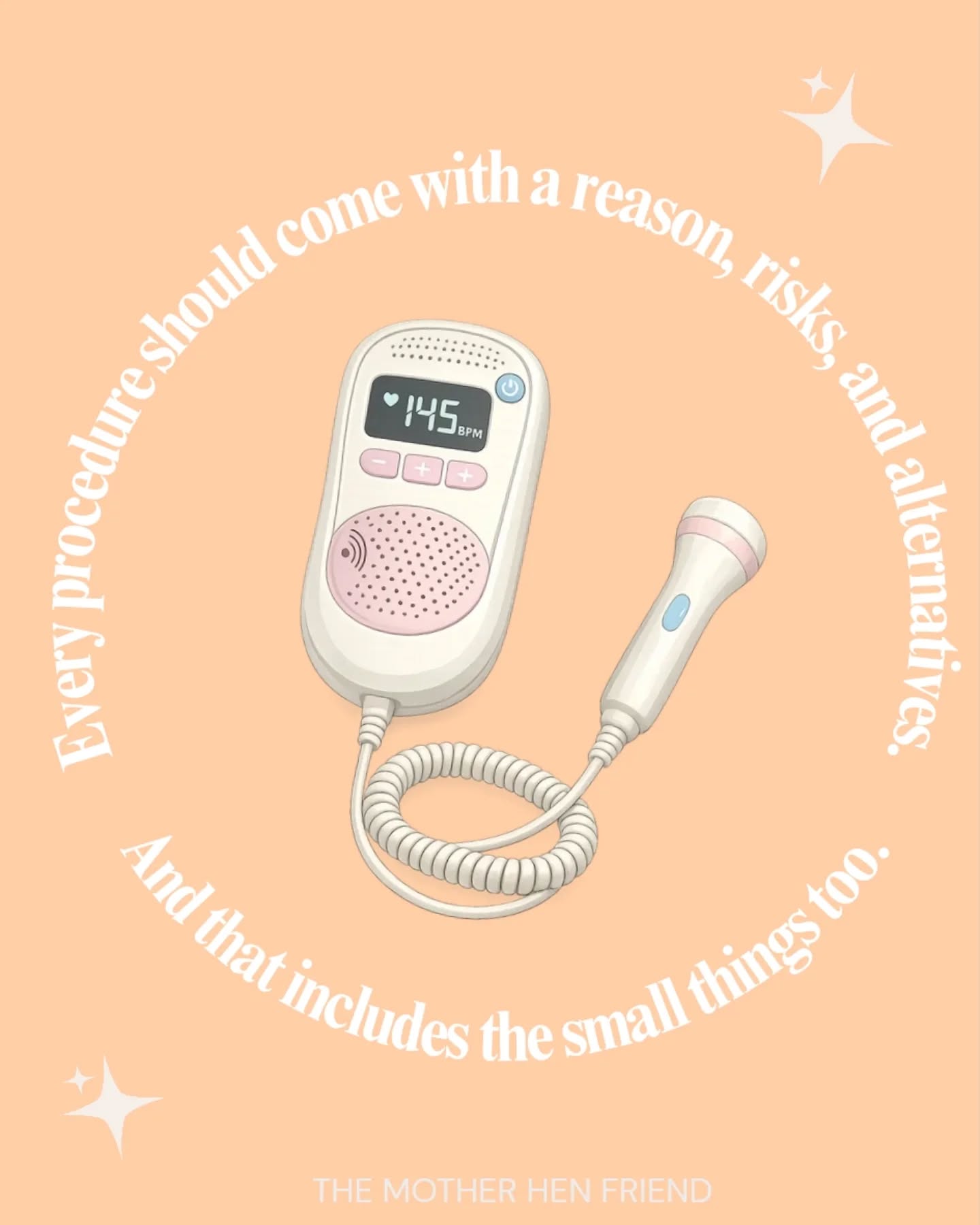 Every procedure should come with a reason, risks, and alternatives.
Not because questioning care is disrespectful, but because understanding care is essential.
Informed consent is not a signature on a form. It is a conversation. It is space to ask what is being recommended, why it is being suggested, what could happen if you proceed, and what else you might choose instead.
Sometimes the alternative is simply time. Sometimes it is a different approach. Sometimes it is waiting to see what your body does on its own.
There is rarely only one option in birth, even when it feels that way in the moment.
You are allowed to slow things down enough to understand what is being offered to you.
What's one thing you wish had been explained more clearly in your care?
#informedconsent #birthrights #birtheducation