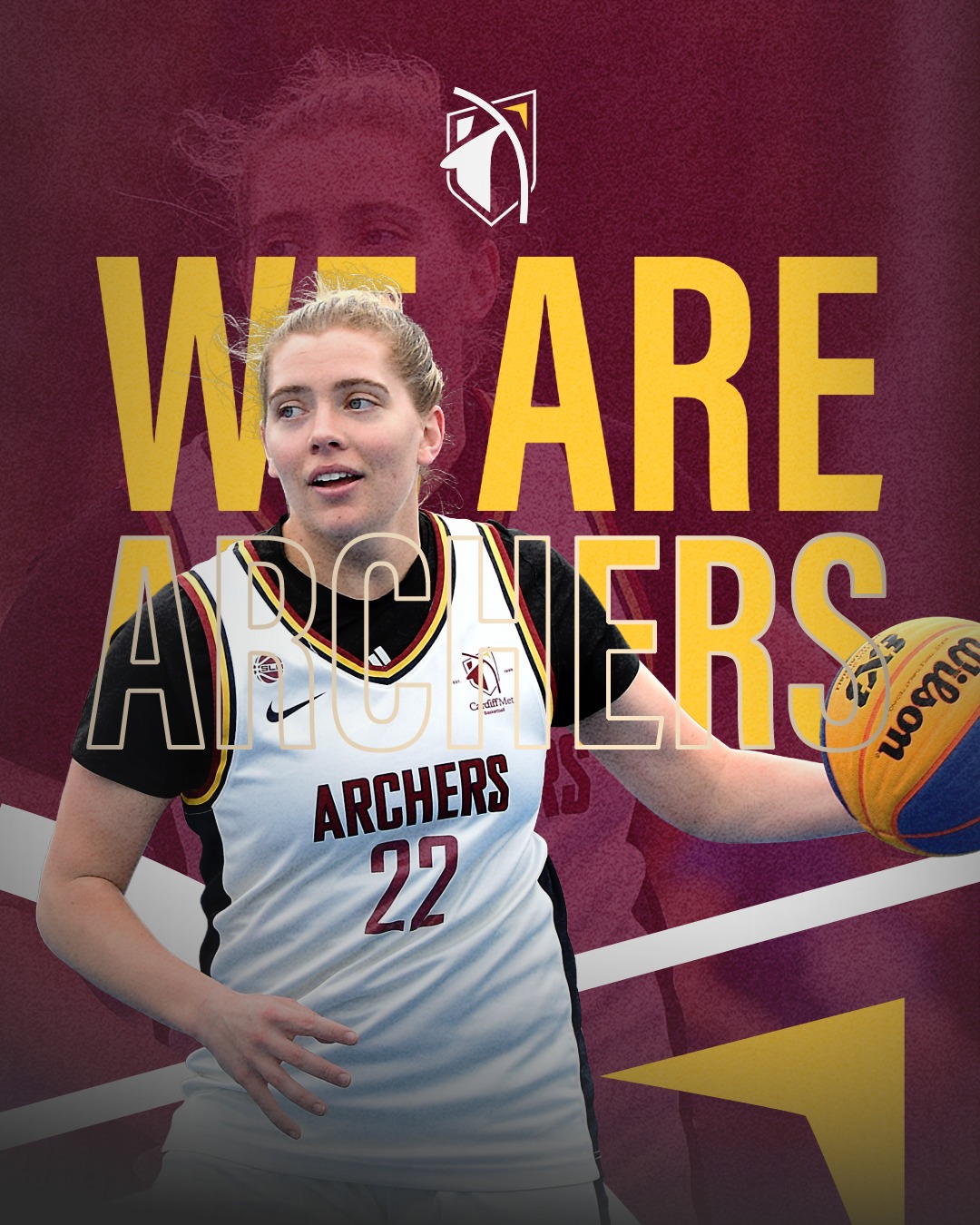 We Are Archers. 🏹
Rooted in Welsh history.
Reimagined for Cardiff Met.
A symbol of skill, courage, belonging and pride.
The Archer connects our past, our present and the generations still to come.
This is our story.
This is our identity.
We Are Archers.
#WeAreArchers #CardiffMetSport #ChwaraeonMetCaerdydd
___________________
Ni yw’r Saethwyr. 🏹
Wedi’u gwreiddio yn hanes Cymru.
Wedi’u hail-ddychmygu ar gyfer Met Caerdydd.
Symbol o fedr, dewrder, perthyn a balchder.
Mae’r Saethwr yn cysylltu ein gorffennol, ein presennol a’r cenedlaethau sydd eto i ddod.
Dyma ein stori.
Dyma ein hunaniaeth.
Ni yw’r Saethwyr.