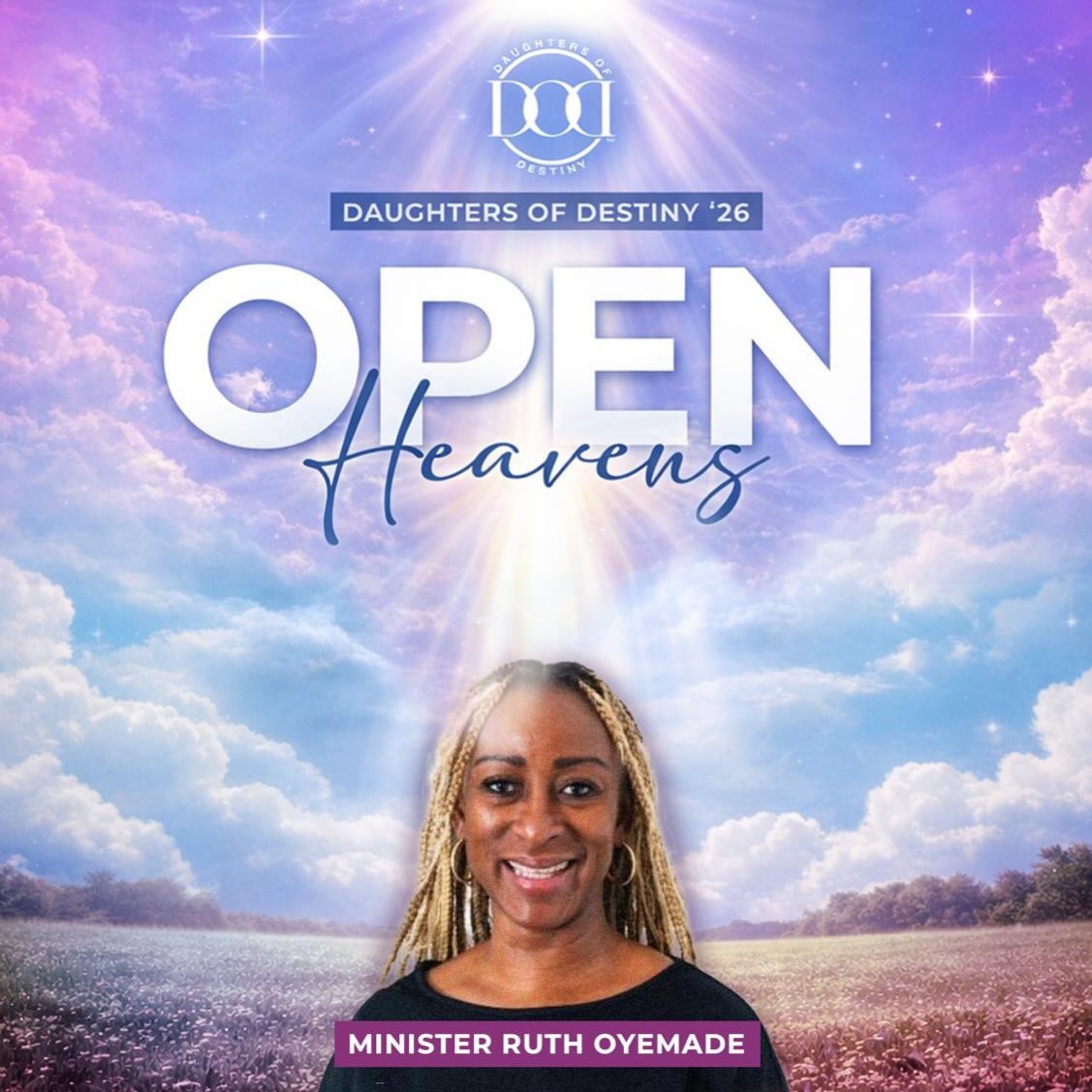 Daughters of Destiny is pleased to introduce worship leader, Minister Ruth Oyemade. ✨
Ruth is anointed to lead an audience in true praise and worship. Her voice carries not just sound waves, but also evidence of The Holy Spirit, producing a powerful atmosphere where many connect with God.
Ruth Oyemade is a wife and mother of two, a worshipper, and a devoted disciple of Jesus Christ. She is passionate about serving God and leading others into His presence through worship.
We look forward to worshiping with you @ruth_oyemade
✨ If you haven’t signed up for DOD26’ do not hesitate! Do not miss out! Sign up today online.
#worshipper #worshipleader #dod26 #daughtersofdestiny