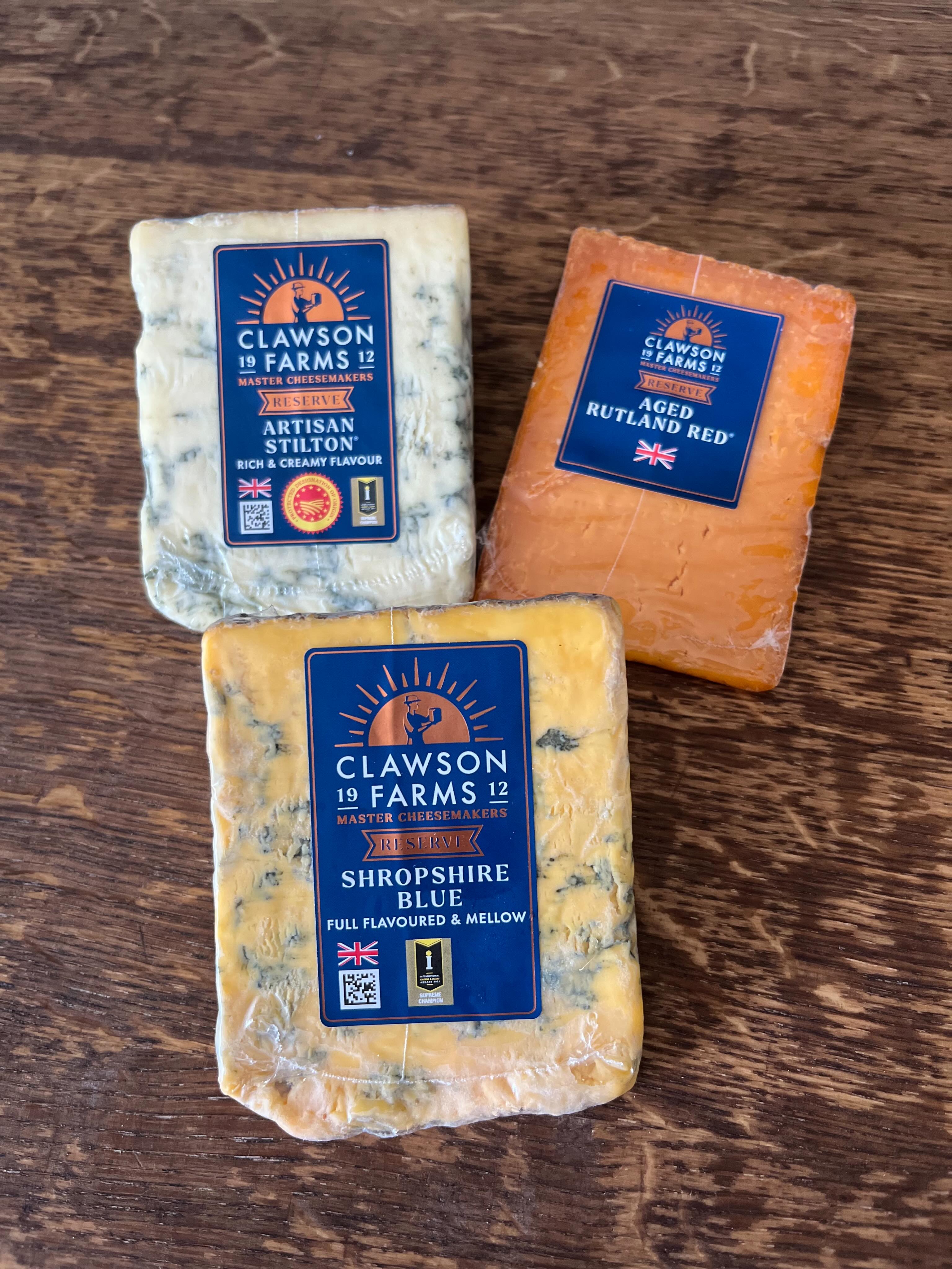 When we’re back next week, we’ll be using the last one of these delicious cheeses, the Shropshire Blue, into something we hope you’ll find tasty indeed