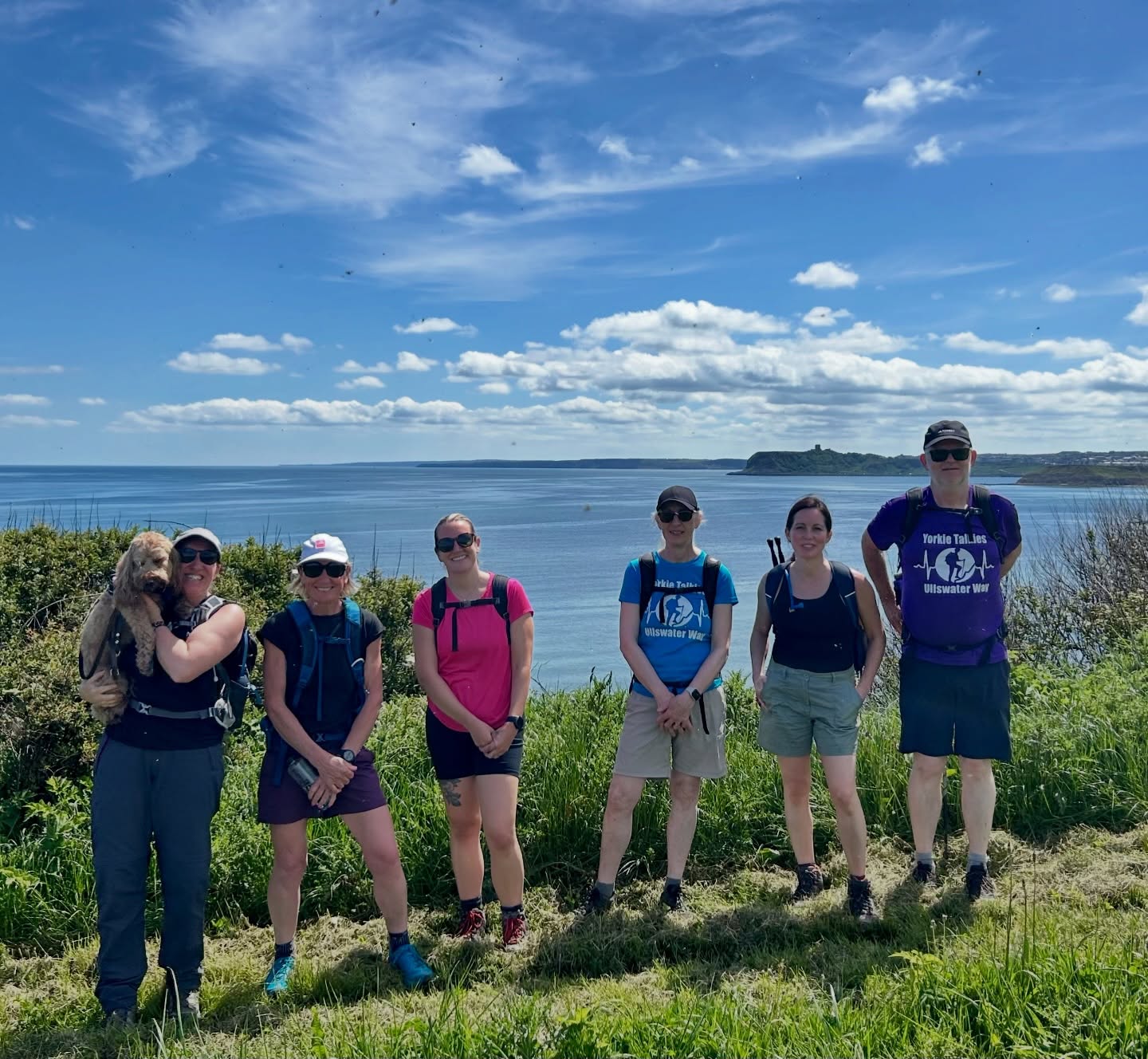 A glorious day on the beautiful Yorkshire Coast. Sunshine, a beach waterfall, magical woodland, the cinder path in full floral bloom and dramatic cliff top views.
A big thanks for sharing your day with YTO.
📍Hayburn Wyke
9:5 miles and 900ft of ascent
Find all our weekend walks here:
https://www.yorkietalkies.co.uk/events-yto
#guidedwalks #northyorkshirecoast #yorkietalkiesoutdoors