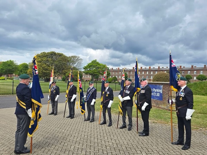 On Sunday 17th May RMA City of London branch members, @lousartorel Richard Kingshott, Peter Orchard and @graemegolightly attended the opening service of the newly established memorial for Foxtrot Four.
On 8 June 1982, during the Falklands War, Landing Craft Utility Foxtrot Four from HMS Fearless was attacked in Choiseul Sound while carrying vital vehicles and communications equipment forward in support of the final stages of the campaign.
Six men were lost:
Colour Sergeant Brian Johnston QGM RM
Sergeant R J Rotherham RM
Marine A J Rundle RM
Marine R D Griffin RM
MEA(P) A S James RN
LME(M) D Miller RN
Their vessel was never recovered. To this day, Foxtrot Four remains lost beneath the South Atlantic, leaving families, comrades and the wider Corps family without a known grave at which to stand.
That is why the establishment of a permanent memorial matters so deeply.
It gives form to remembrance. It gives families and comrades a place to gather. It ensures that the names of those six men are not left only to fading memory, but held in stone, ceremony and the continuing story of the Royal Marines and Royal Navy.
Foxtrot Four is sometimes described as one of the lesser-known tragedies of the Falklands campaign. But there is nothing lesser about the courage of those who served in her, nor the sacrifice made by those who did not return.
Their duty was carried out in the finest traditions of the Corps and Naval Service: quiet professionalism, courage under threat, and loyalty to the task and to one another.
We will remember them.
Per Mare Per Terram.
Lest We Forget.