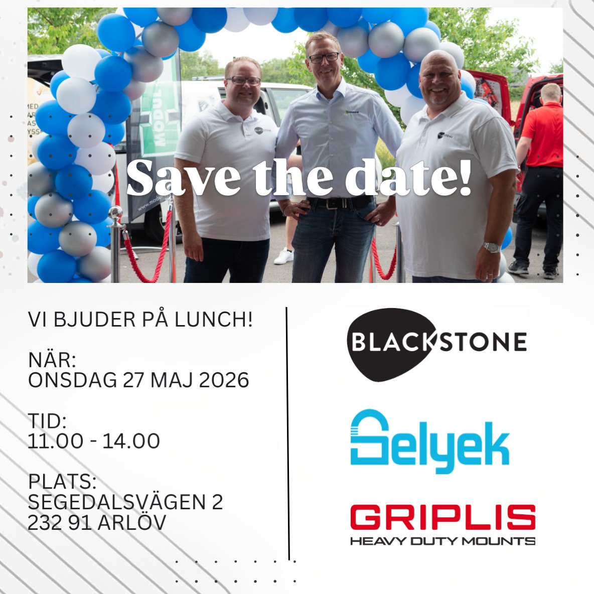 Öppet hus 27/5, 11.00-14.00!