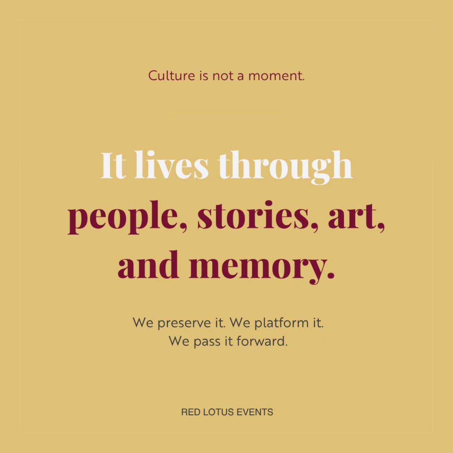 Culture survives when people carry it forward.
Through celebration.
Through storytelling.
Through creating spaces where people feel seen, connected, and proud of who they are.
Red Lotus Events exists to do exactly that.
Not just to host events, but to protect and platform the cultures and communities that shape us.
#RedLotusEvents #TeamRLE #Culture #Community #southasiancommunity