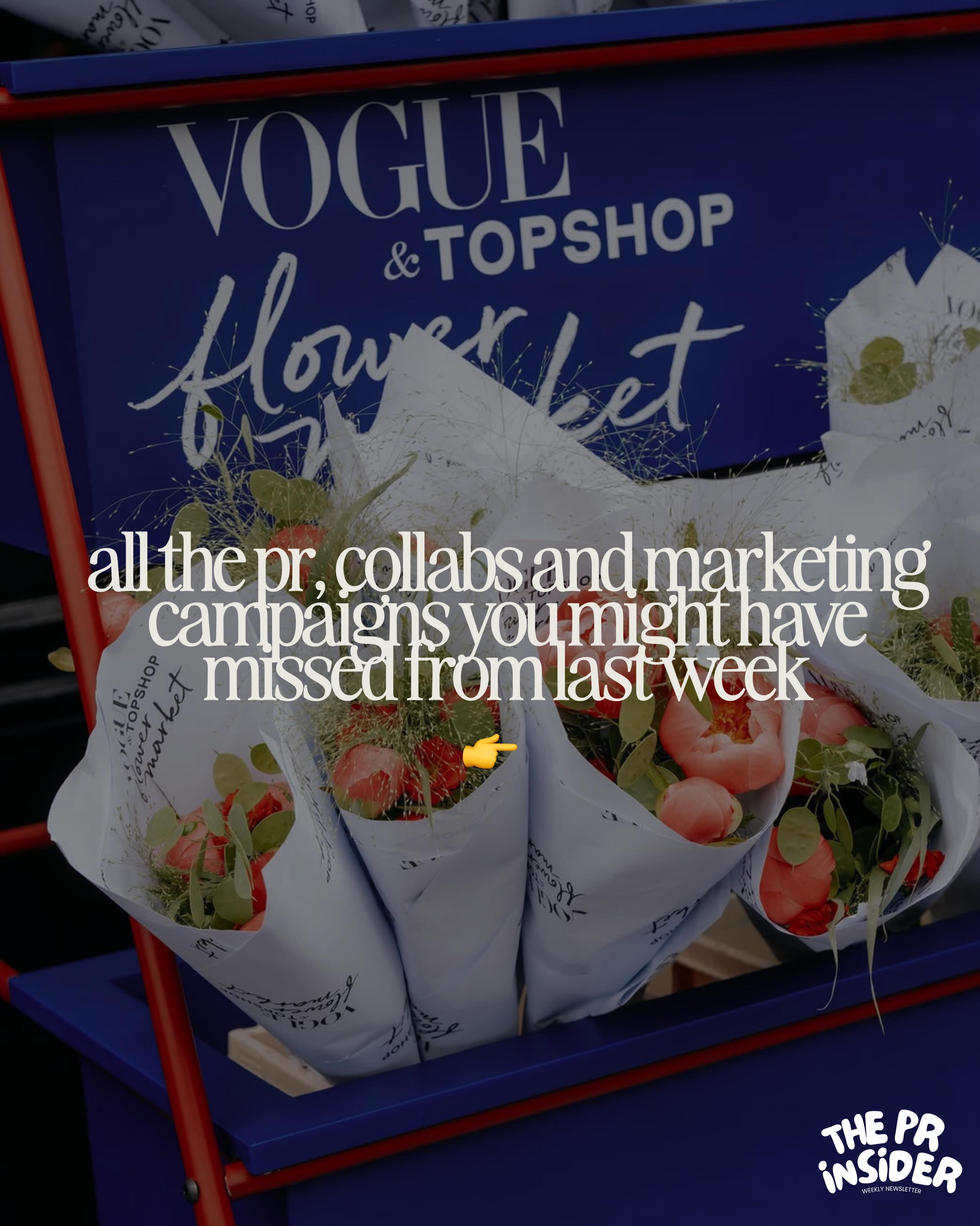 Here’s your weekly PR & Marketing Campaign round-up 👇
🎤 @badbunnypr launches exclusive Zara x Benito Antonio collection
🤠 @adidas transforms Woody, Buzz Lightyear and Jessie into nostalgic Toy Story sneakers ahead of movie launch
🌸 @topshop and @britishvogue takeover Notting Hill restaurant
🍟 @mcdonaldsnz turns leftover pickle juice into football performance drink
⚽ @millerlite launches a football that can hold 12 beers ahead of the 2026 World Cup
🧀 @lunchables launches wearable ‘CharcuteRING’ to turn snacking into friendship ritual
🚮 New report by @keepamericabeautiful reveals litter across the US has dropped by 34% since 2020
✈️ More families are taking grandparents on holiday to help with childcare, @hilton research reveals
🎮 @nspcc turns online dangers into a surreal sci-fi nightmare in new child safety campaign
🎤 @viagogo lets heartbroken Brits turn their breakups into professionally produced songs
🖨️ @mcdonaldsfrance turns office printers and photocopiers into burgers and fries in delivery campaign
🌭 Premium butcher @turnerandgeorge launches ‘Save Our Sausages’ hotline to rescue Britain’s BBQ disasters
🏖️ @burberry transforms a historic French Riviera hotel into a giant luxury brand experience
☀️ @hawaiiantropic brings back @alixearle for new summer campaign
⭐ @lemme and @starface launch Gen Z-focused skincare and wellness collaboration
🍦 @halotopuk launches spoon that automatically activates ‘Do Not Disturb’ on your phone