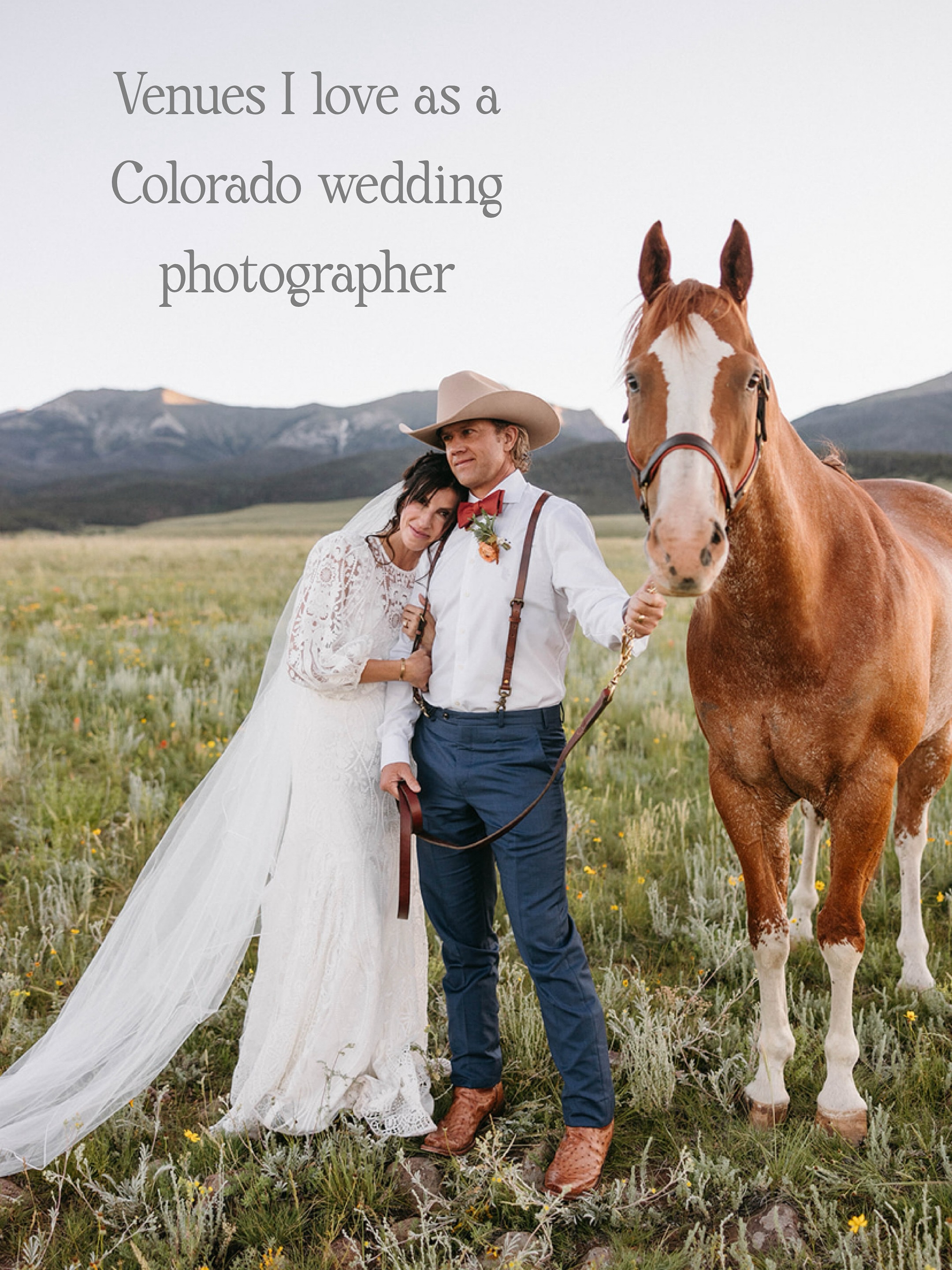 If you’re looking at Colorado venues, these are my 5/5⭐️! Not only are they beautiful, I’ve also had all amazing experiences. So if you’re on the hunt, check these out 😍