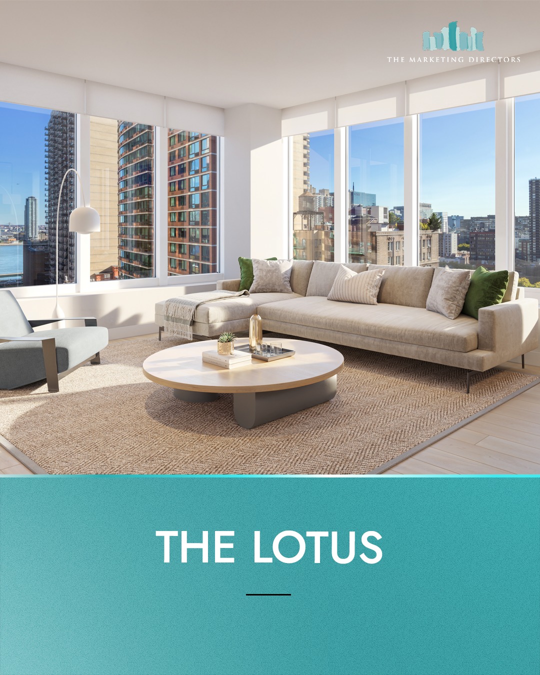 Light, bright, and airy is how we’d describe the apartments at The Lotus. Built to encapsulate health and wellness, expansive windows and beautiful 9’ ceilings frame views of the East River and midtown skyline, allowing abundant daylight to flow through interiors. Terraces in select homes invite daily interaction with the natural world.
This urban sanctuary also features a green canopy above the lobby entry, a green rooftop canopy, and solar panels. Schedule a visit at this uplifting Manhattan property at the link in our bio.
#TheMarketingDirectors
_
#TMDRealEstate #TheLotus #MurrayHill #Manhattan