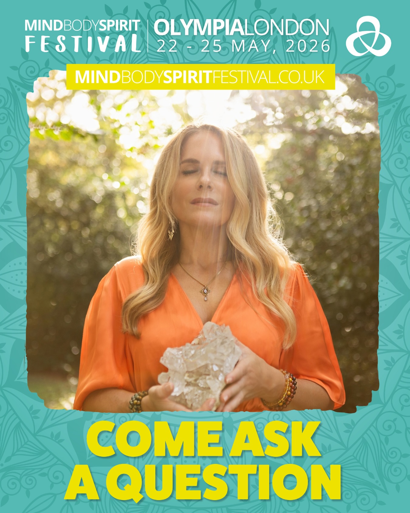 Ask A Crystal Expert — Stand F22 ✨
I’m so excited to be part of the Ask The Expert area this Sunday at the Mind Body Spirit Festival ✨
If you have ever wanted to sit down and ask questions about crystals, healing, energetics, intuition, spiritual connection or energy work, this is your opportunity to come and connect with me one-to-one.
📍 Stand F22 @mbswellbeing
London Olympia
📅 Sunday 24th May
⏰ 12.30pm – 3pm
Each person will have 5 minutes to sit with me and ask their question ✨
Whether you are completely new to crystals or have been working with them for years, you are so welcome to come along.
You may want guidance on:
✨ Which crystal is right for you
✨ Emotional overwhelm or anxiety support
✨ Protection and grounding
✨ Hormonal or energetic shifts
✨ Spiritual awakening and intuition
✨ How to work with crystals properly
✨ Crystal healing and energy work
✨ Repeating emotional or energetic patterns
✨ Expanding your own spiritual journey
I absolutely love this as every single person carries a different energy, story and reason for being drawn there.
Sometimes one conversation, one crystal, or one moment of clarity can create such a powerful shift within us ✨
I will be at Stand F22 straight after my talk on the Midlife Wisdom Stage. So any questions after the talk please come and find me 💖
I honestly cannot wait to connect with so many of you there 💫
Much love
Natasha
#mindbodyspirit #mindbodyspiritfestival #londonolympia #alwaysbelieveinmiracles #crystals