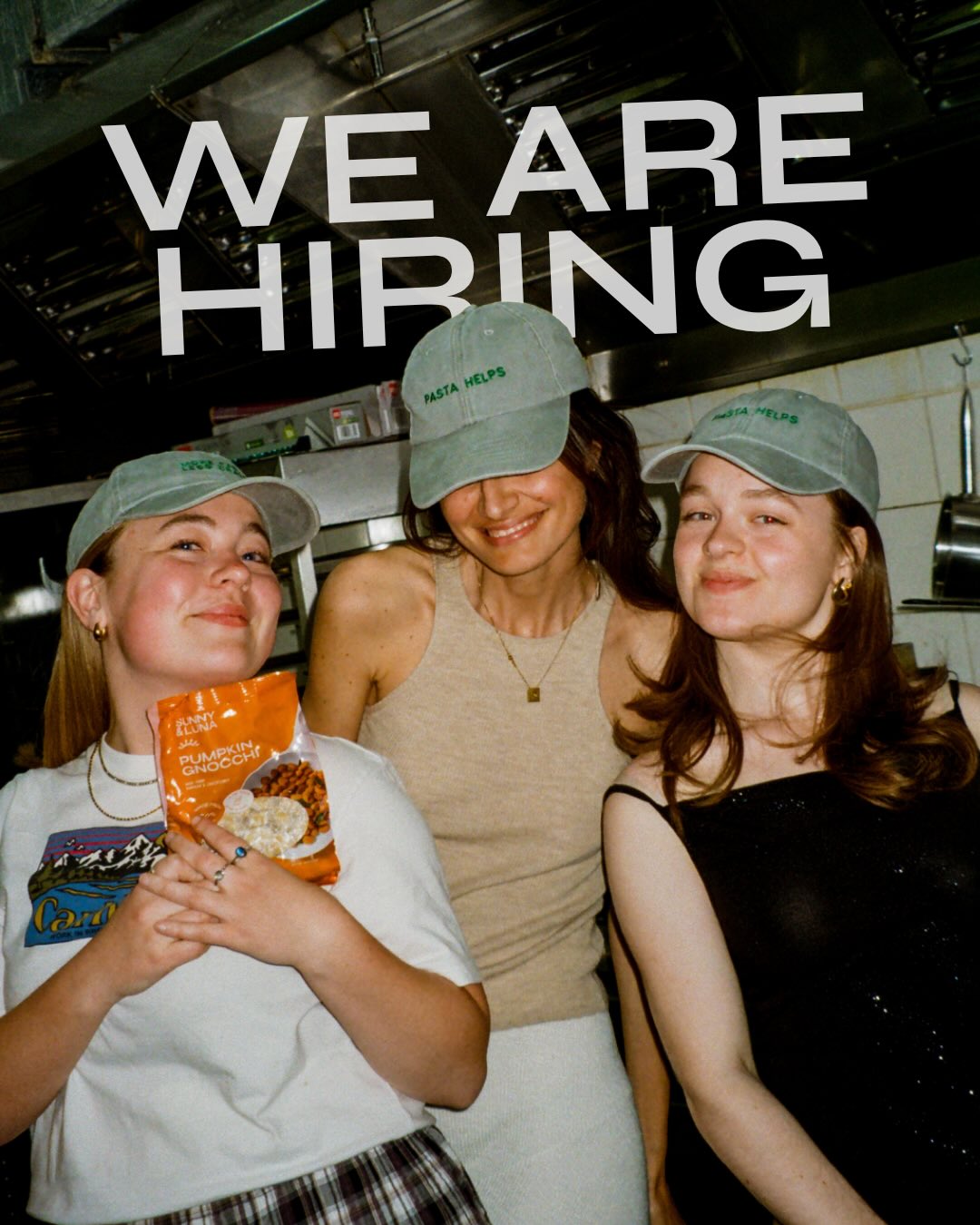 WE’RE HIRING👏
Sunny & Luna are looking for a creative and passionate intern to spend a few months with us this summer. This is the dream role for anyone who lives and breathes content creation, loves getting out and about to events, and wants to get some hands-on experience in an exciting growing company🍝
DM us for more information if you’re interested, or tag someone you think would be a perfect fit🌟