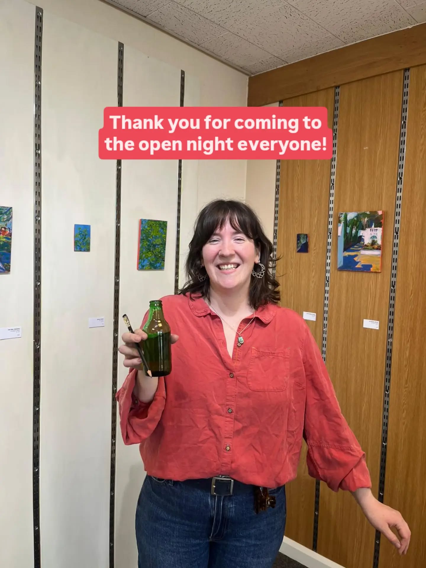 Thank you for coming everyone 🥰 it was so lovely, I'm still overwhelmed and very grateful!
Thank you for the photo @bekki.deegan 😁