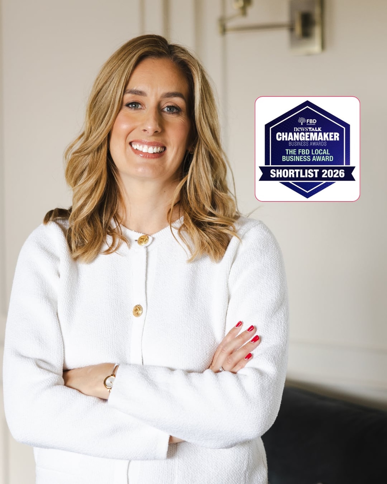 Award season continues this week with the @newstalkfm ChangeMaker Business Awards 🥳 I’m thrilled to be shortlisted for the @fbd.insurance Local Business Award 🙋🏼♀️
I’m in great company in my category and can’t wait to meet everyone & celebrate on Wednesday! Best of luck everyone 💓
#thehomereset #professionalorganiser #irishbusiness #reset