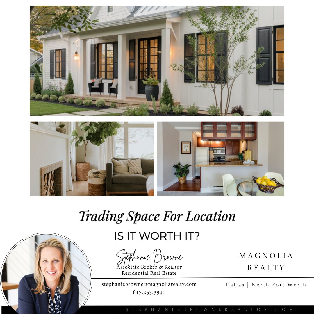 Trading space for location is one of the biggest lifestyle decisions in real estate.
A smaller home in a prime area can mean shorter commutes, walkable amenities, and more time spent living your life instead of getting to it. On the other hand, more space can mean flexibility, comfort, and room to grow into your next chapter.
The real question is not just about square footage. It is about what kind of daily life you want to wake up to.
Is location worth the trade for less space, or does space win when it comes to how you actually live?
Reach out for guidance on finding the balance that fits your lifestyle and long term goals.
#realestatetips #homebuying #lifestylechoice #locationvsspace #dreamhome
