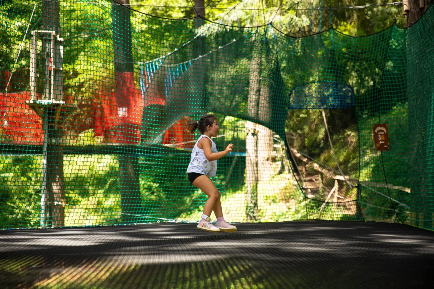 🤸♀️ Al Bosc Elàstic, cada salt és una nova aventura!
📷 @melalcaidefotografia
#boscelastic #naturaenfamília #montsenyturisme #laselvadelaventura