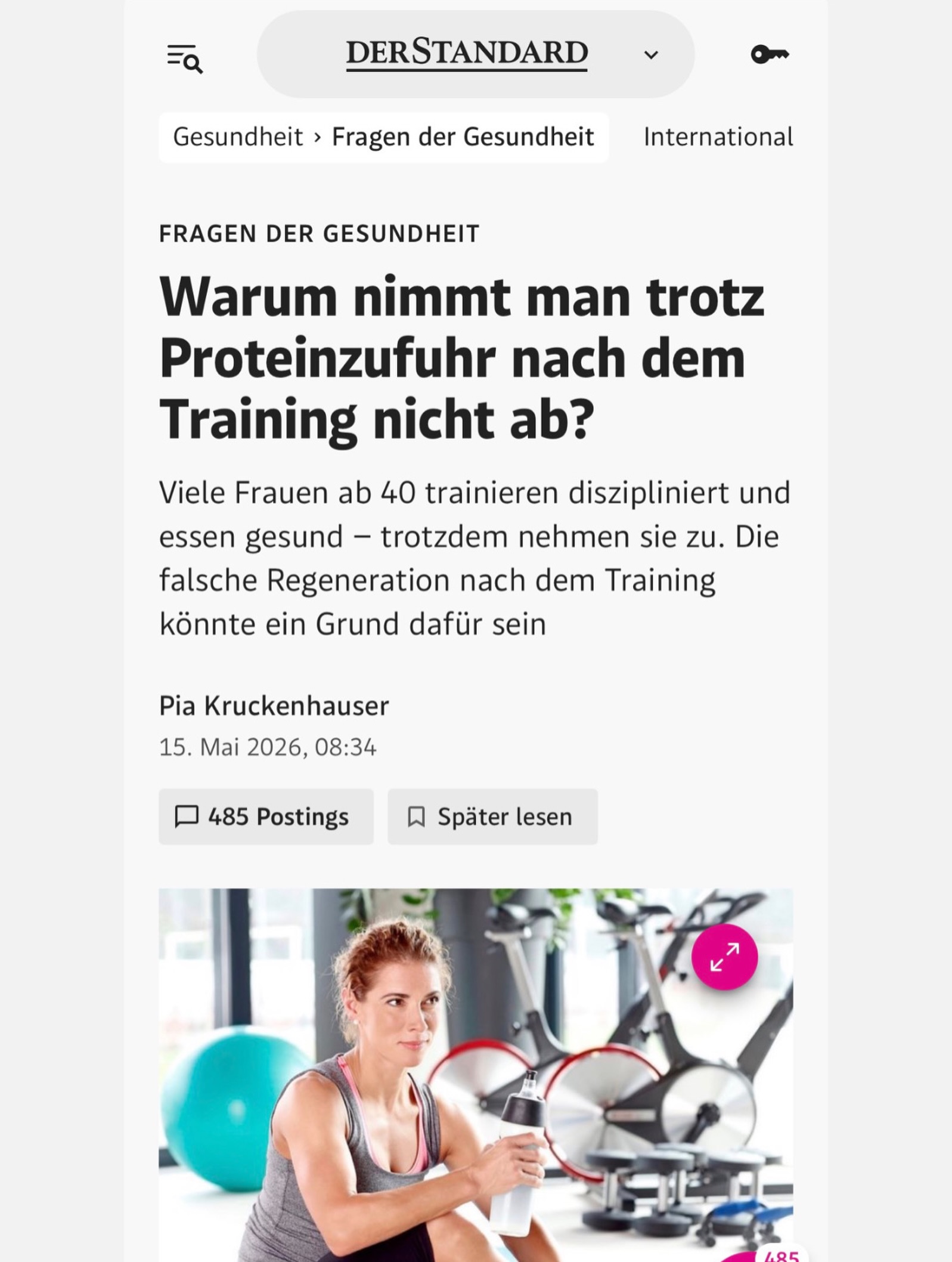 So viele Frauen geben jeden Tag ihr Bestes.
Sie trainieren, achten auf ihre Ernährung und fühlen sich trotzdem oft frustriert mit ihrem Körper.
Genau darüber durfte ich jetzt wieder im DER STANDARD sprechen. 💜
Weil Frauen ab 40 etwas anderes brauchen als nur „mehr Disziplin“.
Sie brauchen Verständnis für ihren Körper, ihre Hormone und einen Weg, der wirklich zu ihnen passt. ✨
Ich wünsche mir, dass Frauen verstehen:
Du musst dich nicht kaputt trainieren, um stark, fit und gesund zu werden. 💪🏻
Danke an Pia Kruckenhauser vom DER STANDARD für diesen wertvollen Beitrag und dafür, dass Frauengesundheit mehr Sichtbarkeit bekommt 🙏🏼💕
👉 Den Artikel findest du in meiner Bio.
Von Herzen,
Deine Daniela 💜
#danieladworzak #fitmit40 #wechseljahre #perimenopause #hormonbalance