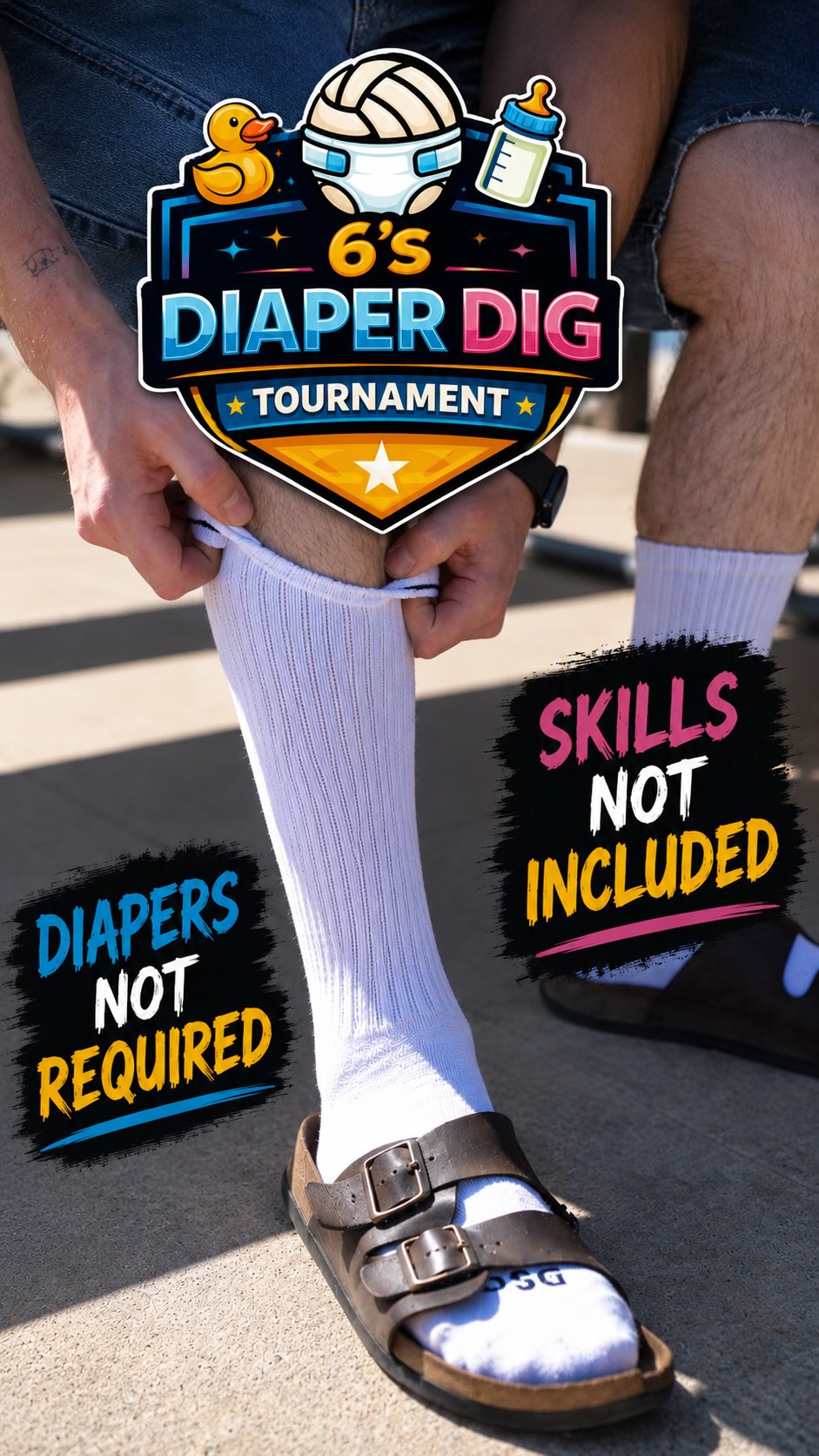 🍼🏐 Sandlots Diaper Dig Coed 6’s Tournament 🏐🍼
May 30th | 5 PM
📍 Sandlot Sports CR
💰 $60 per team
Upper division — for the teams that take themselves a little TOO seriously
Lower division — for the teams just trying to survive and have a good time 😭
🏆 Cash prizes for 1st, 2nd, and 3rd in BOTH divisions
👯♀️ Minimum of 2 girls per team
🧷 Bring a pack of diapers for a chance to win an awesome prize
Skills not included. Diapers optional.
Sign ups available online
https://www.sandlotsportscr.com/events/6s-diaper-dig-tournament