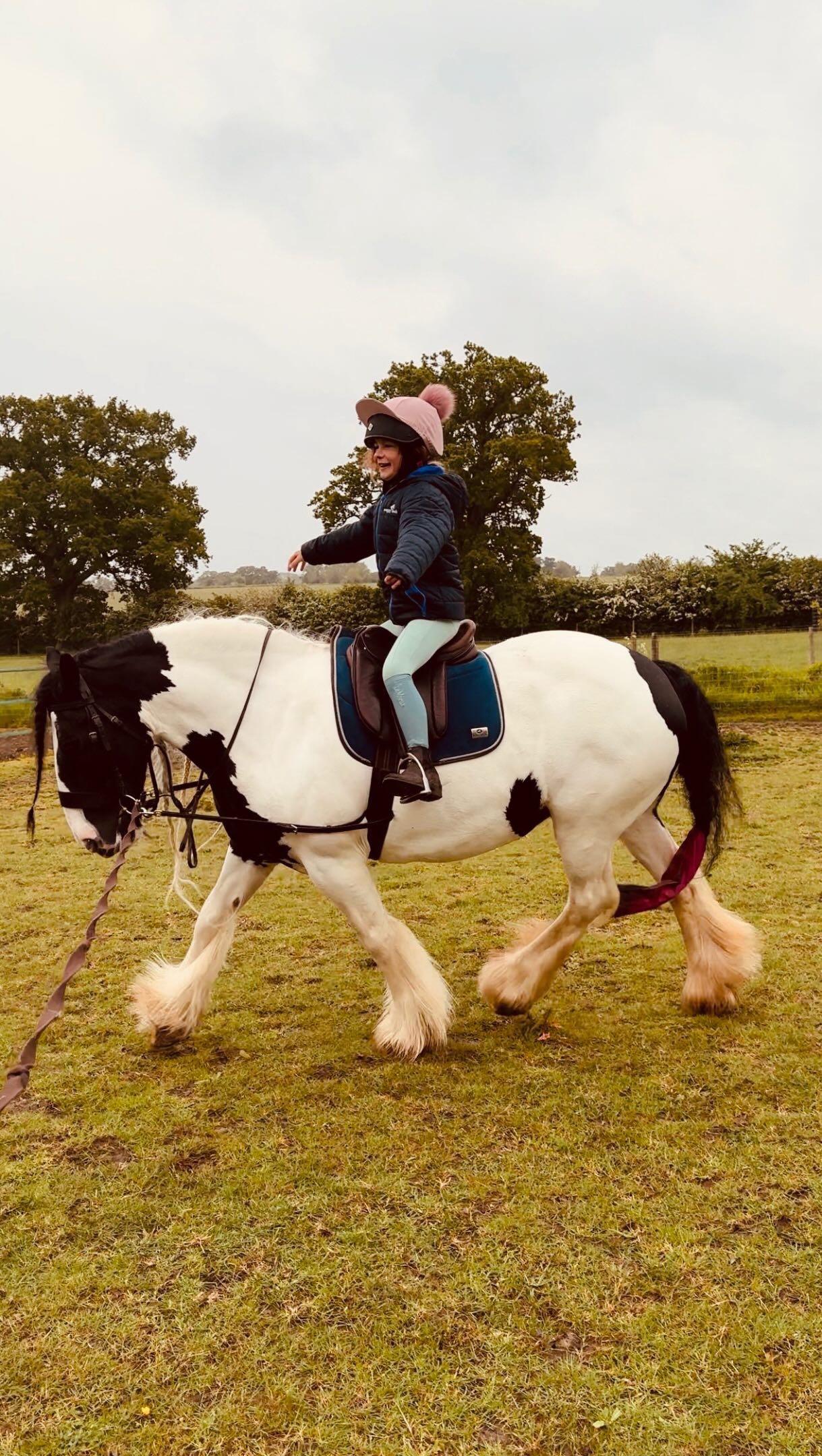 The power of working on the basics can never be skipped over. It’s a lesson I teach all the time yet also a Larson I learn regularly too.
The depth of balance and seat that needs to be baked into a rider is not just one for when things go well, it’s a balance and stickabilty for when things don’t.
We want as a rider to have more chance of sticking something than falling off, and you only build this by good quality basics, good core strength, and a deeper understanding of how to react and respond and adjust for when the horse isn’t exactly where you thought they’d be!!
Our whole aim this year for Olive is not about rosettes 🏵️ although shows can be fun and a different form of learning but it’s about building her confidence and her ability to ride anything.
I will never be able to afford to by push button ready made ponies in the future as she grows, and the ponies she has now are not robots either (not should they be) so in order for her to have joy in riding she needs to feel safe and confident in her own body and balance.
This is true to adults too, too often we skip over the basics, no stirrups (because it’s hard), lunge lessons (because they’re expensive), bare back (because it’s unsafe??🤔??) but all these things teach us to manage our own systems so we can then be there for the horse.
I have a tick list that you can download which takes you through everything you want to be able to do on a horse or pony to be safe, secure and balanced.
Most riding “issues” stem from imbalance, weakness and missing the basics.
If you want a checklist, check out my rider basics bundle that’s free in my bio 🔗
This is applicable to adults and children, beginners and intermediates