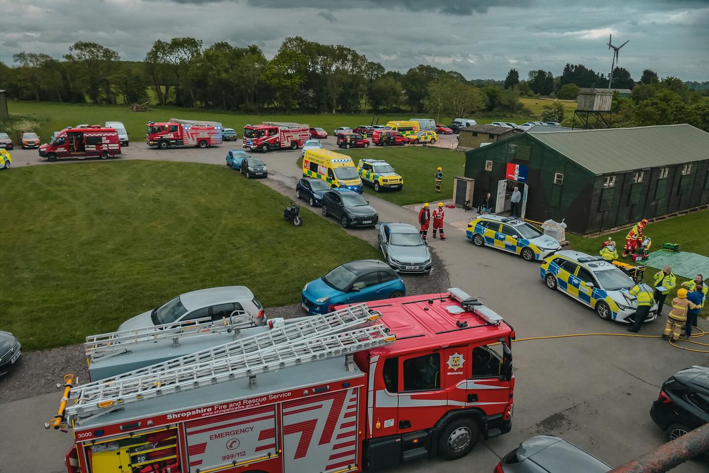 Another great success as we hosted our large scale emergency training exercise🚨 at Sleap Airfield last night!
We want to thank all that took part, including all rescue services; Shropshire Fire and Rescue Service, West Midlands Ambulance Service, Midlands Air Ambulance charity & West Midlands Police. The aim was to ensure all services, including our own onsite Fire & Rescue, maintain and develop operational competence, work together effectively and deal with a large scale incident involving multiple casualties and aircraft.
Thank you to all our eager volunteers who make the exercise even more realistic even in the damp conditions at the end, and to our Sleap staff members who handled all the challenges put in front of them hastily and professionally.
📸 - @lima_foxtrot_alpha_9