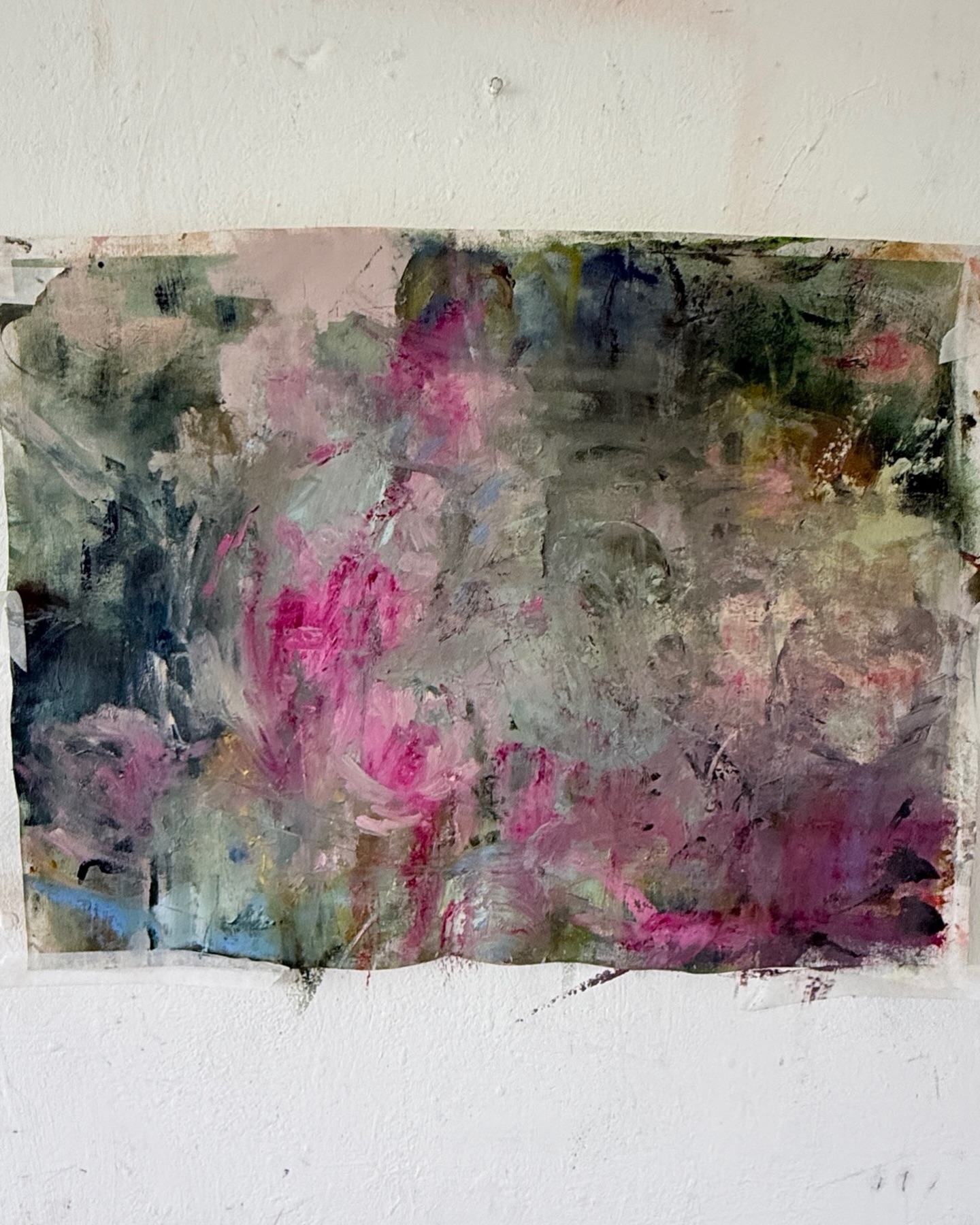 Love Chelsea week. It’s like therapy. Today in the Cwm it’s blowing a hoolie and raining but inspiration is still all around.
#chelseaflowershow
#wildgardenstyle
#oiloncanvas