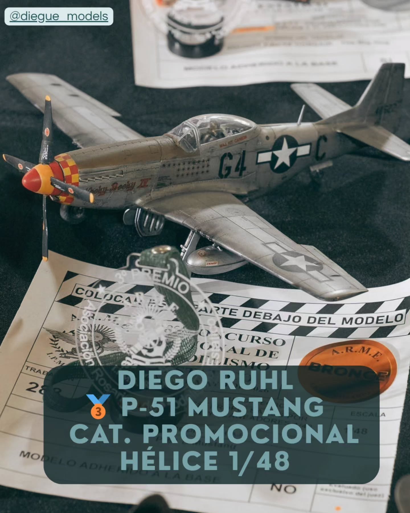 IPMS Córdoba brilló en ARME Rosario 2026 ✨
Nuestros socios lograron más de 30 premios en una de las competencias más importantes del país.
🏆 Premios destacados:
🥇 Alejandro Vucko — 7 premios
🥇 Daniel Baraldi — 4 oros
🏅 Diego Ruhl — 4 premios
🏅 Federico Cacciopoli — 5 premios
🏅 Franco Echenique — 4 premios
🏅 Martín Ocampo — 3 premios
🏅 Pablo Gargantini — 4 premios
🥇 Kevin Penna — 1 oro
📸 Modelos, dioramas, sci‑fi, aviación, militar… ¡un nivel impresionante!
IPMSCórdoba #Modelismo #Plastimodelismo #ARME2026 #Aviación #Dioramas SciFi Escala Hobby ArgentinaModelismo ModelismoEstático