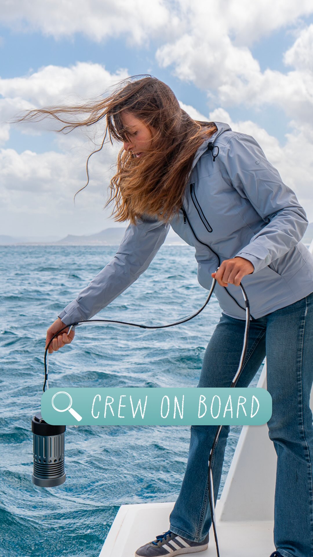Ti presentiamo Marta 🤝🏻 Per la seconda volta a bordo! Ricercatrice dell’Università degli Studi di Genova, ci racconta il suo progetto che mira a raccogliere dati climatici. 🌊
~
Meet Marta 🤝🏻 Back on board for the second time!
A researcher at the University of Genoa, she tells us about her project aimed at collecting climate data. 🌊
A project by @cvcaprera
Scientific partner @oneoceanfound
#progettoMARE #aboutMARE #CentroVelicoCaprera
#MarineResearch #RespectTheOcean