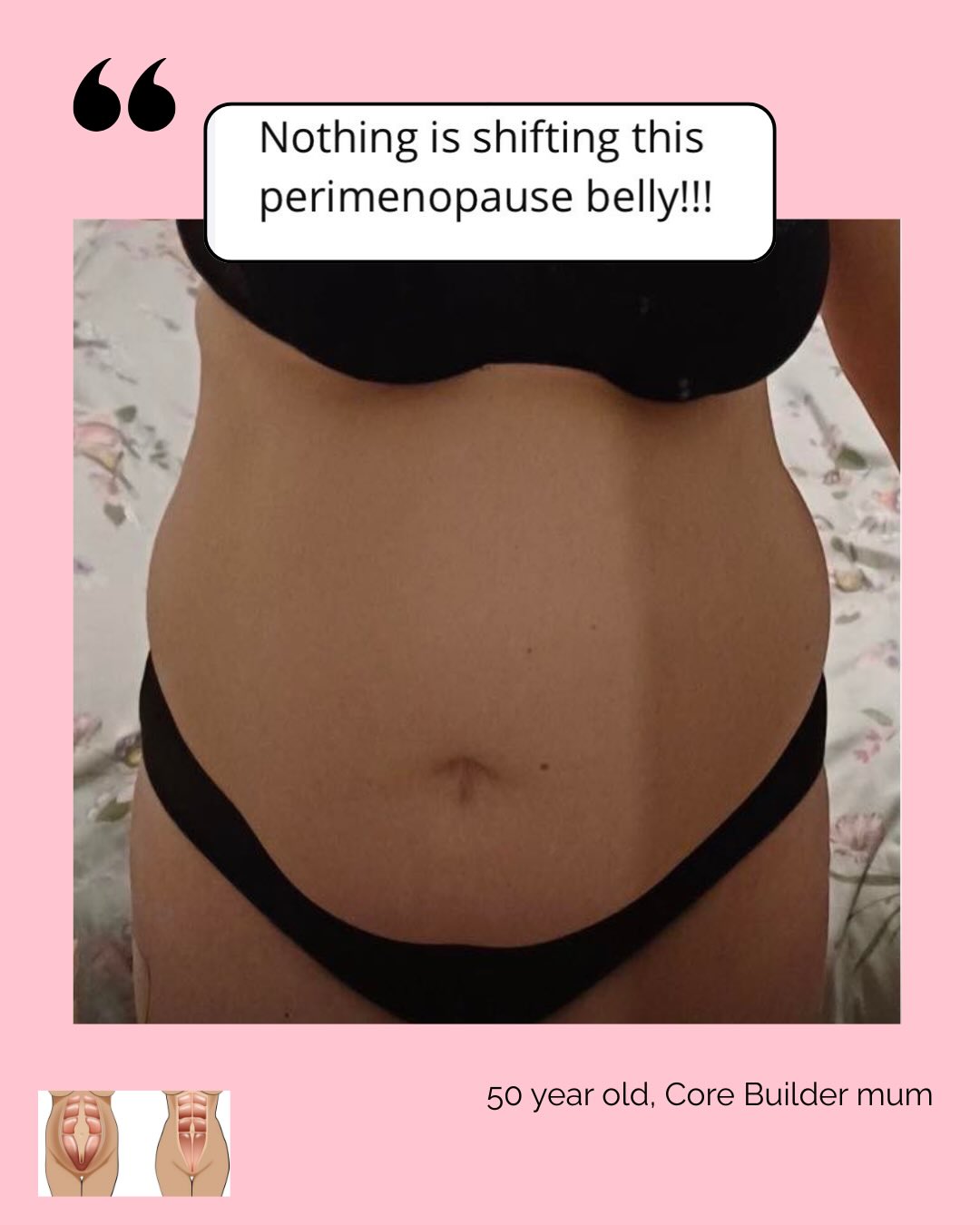 Lovely ladies, can we talk about how unfair we are to ourselves 😔
Age, season of life, body shape … we are so quick to judge ourselves 😭
But when you decide to get the exercise in….
You’ll lose inches…
Feel stronger…
Improve your posture…
Build a stronger core…
Body shape changes…
…but STILL stare in the mirror thinking nothing’s changed 🤭
You’re focusing on flaws that you still want to fix, instead of what has changed 👀
If you’re putting it the effort, you are getting the rewards, and if you are still struggling, that is exactly what I am here for!! 🙋♀️
This mum is on the Intermediate Core Builder program inside the Kate’s Mum Fit Club app… Her body started to change on the inside before the outside…
Yes it is harder as we get older and perimenopause DOES affect things, BUT I factor all this in and am here to help.
So on the Beginner’s program she started to feel stronger, her eating & drinking habits improved and she ENJOYED the exercise 👏 She trusted the process 🙌
… and now her body is transforming in just 10 minutes a day of my specific core exercise 🎉
I LOVE connecting with this mum, as I do ALL my ladies 🙏 I want to celebrate your wins with you ! ❤️
Reach out for Core Builder chat or nosy via the link in bio 🩷 (The Band & Tone program is also available inside the app for June to work on the WHOLE BODY not just core 😉)
xxx
