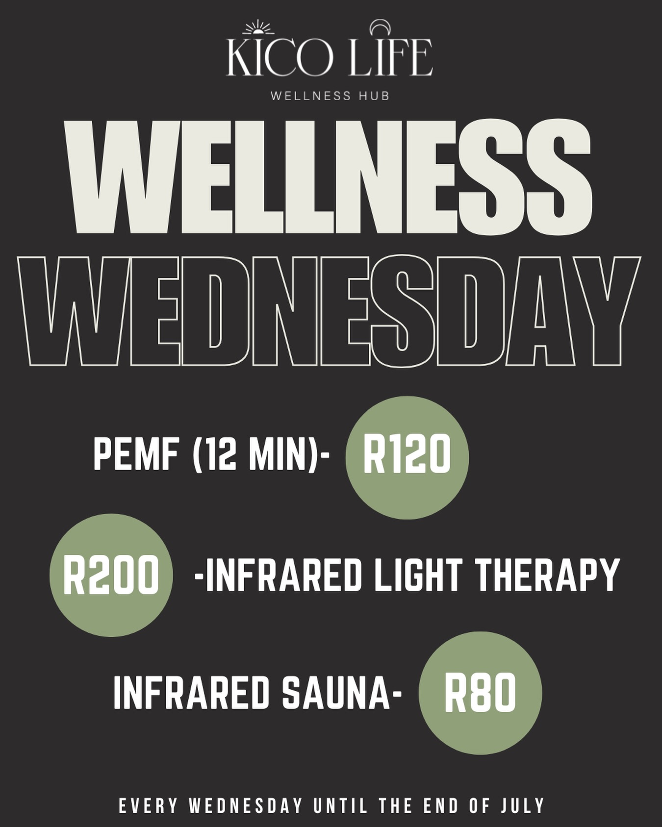 Winter fatigue hits midweek. Come relax. ✨
Every Wednesday until the end of July.
Bookings are essential