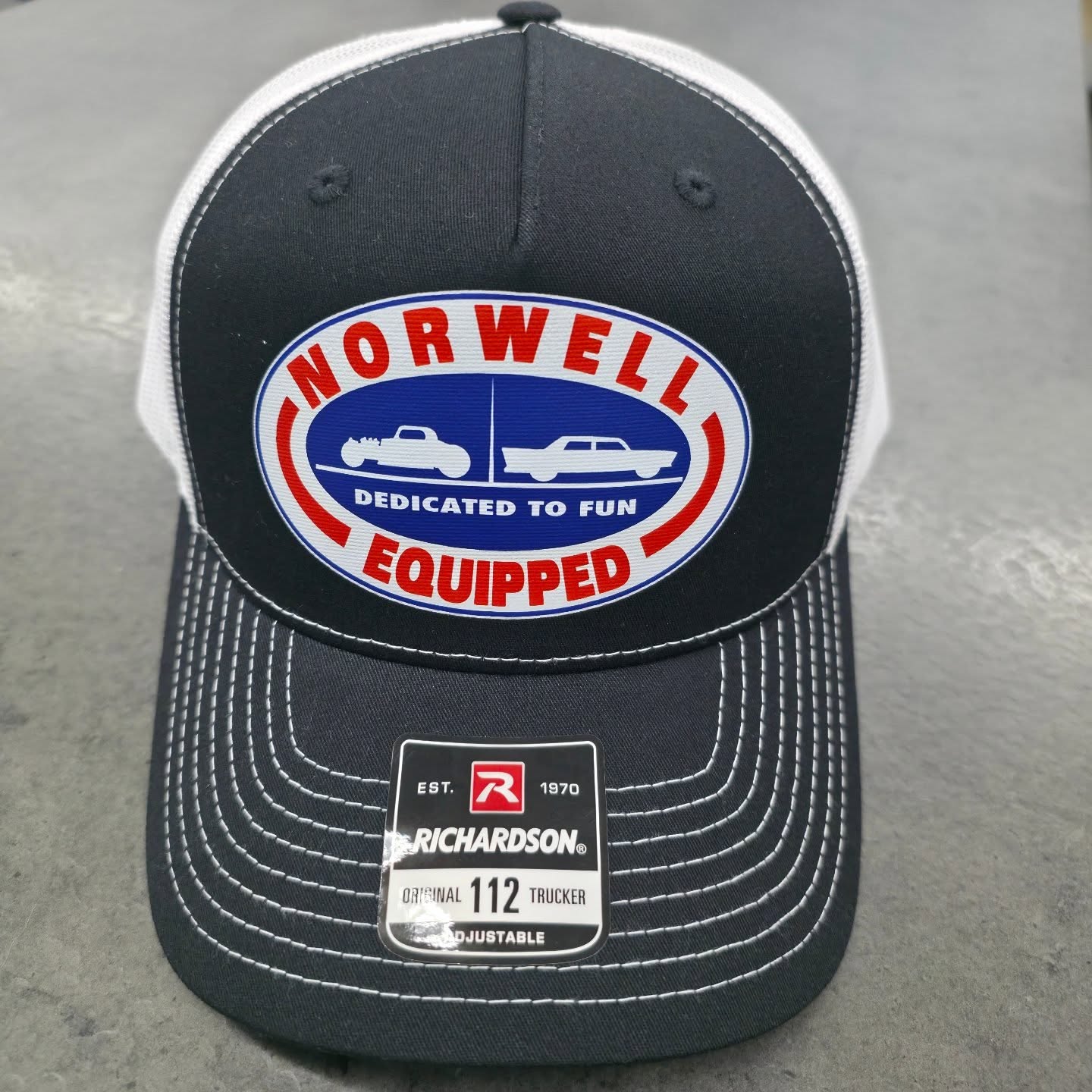 Printed up some Richardson 112's this week for norwellequipped.store aka @jeffhotrod ...go check his store out...he has a shlode of kool stuff to browse through and add to your collection #rodtees #customtshirts #customhats #tshirtprinting #hotrodshirts
