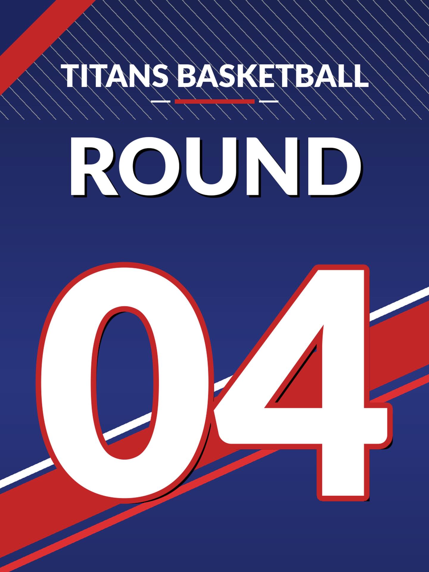 Round four, and the hunger only grows. Built different. Let’s go! 💙❤️👑 #Titans #NeverSettle #CDBA