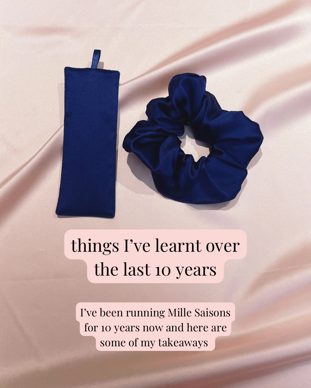 10 things I’ve learnt over the last 10 years
Yep, I’ve been running Mille Saisons for 10 years now and here are some of my takeaways
1. You need to let people know you are the maker
This might seem obvious but I don’t think I appreciated that saying it once it’s enough. You need to say it and then say it again, and again, and again.
2. You don’t have to listen to everyone when they give you product suggestions. It’s definitely harder at the beginning but the more you decide the direction you want to take, the easier it will be.
3. Following on from 2, you can say no. Not every opportunity is a good opportunity. I’ve had my products bought for PR bags. There was no measurable return from the exposure of being in these but I was paid. I have wholesale rates for gifting packages but I only give free products to charities.
4. Embrace your small business community of friends. It won’t happen immediately but it’s great to have other people who get it to talk to. I’ve made real life friends through the small business Instagram community and even had some come to our wedding!
5. The hard parts will always feel hard and when you are in them, it’s hard to remember the good times. Business will peak and trough and sometimes you just have to trudge through the low parts and keep showing up.
6. Work out your values and what is important to you. And write them down! It will help you stay true to them.
7. Not everything has to be content. Yes content is important, but you also get to choose what you share. I’d say I’m pretty open but I still don’t share everything!
8. Not everyone is your customer. And that’s fine. You don’t have to worry about chasing people expecting Amazon delivery time and Temu prices.
Continued in the comments