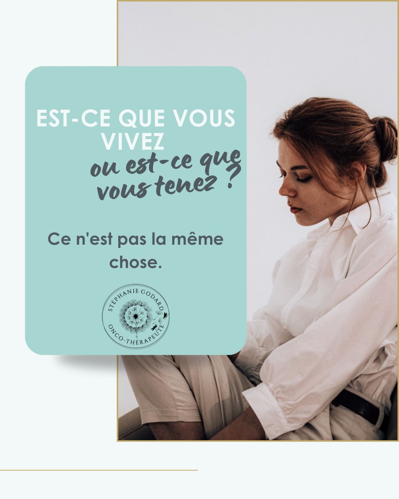 Après un cancer, on attend que quelque chose se déverrouille : un matin où l’on se réveille soulagé. Léger. Présent.
Pour beaucoup de mes patient(e)s en rémission, ce matin ne vient pas. Pas parce qu’ils vont mal. Mais parce qu’ils sont encore en mode survie.
Le mode survie post-cancer ne ressemble pas à une crise. I
l ressemble à quelqu’un :
🔹qui gère ;
🔹qui répond aux mails ;
🔹qui rassure ses proches ;
🔹qui reprend une vie normale en apparence ;
🔹qui ne s’effondre pas parce qu’il a appris à ne plus se le permettre.
En psycho-oncologie, on observe que la question la plus dérangeante pour les personnes qui ont traversé un cancer n’est pas :
❌ »Est-ce que je vais mal ? »
C’est :
✅ »Est-ce que je vis, ou est-ce que je tiens ? »
Ces deux états ne se ressemblent pas de l’extérieur. Mais intérieurement, la différence est réelle et elle mérite d’être nommée.
C’est tout le sens de l’accompagnement psychologique après le cancer.
💭Est-ce que cette question vous touche ? Posez-la vous-même ce soir et dites-moi ce qu’elle fait remonter.
#cancer #remission #postcancer #oncoaching #apreslecancer