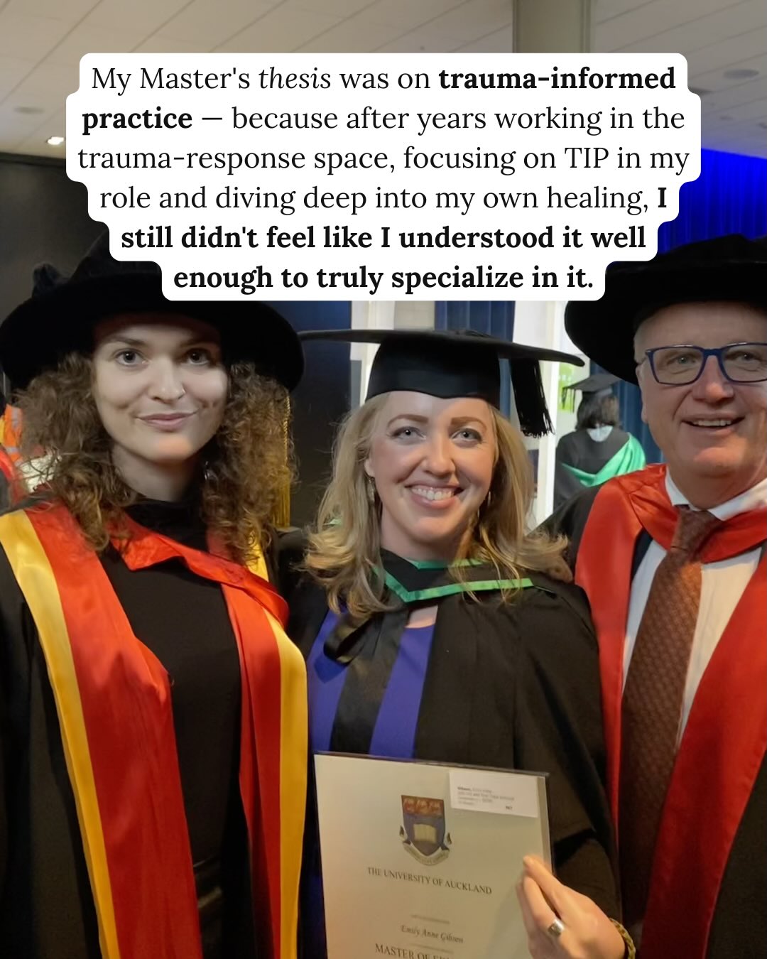 My Master’s thesis was on trauma-informed practice — because after years working in the trauma-response space, focusing on TIP in my role, and diving deep into my own healing, I still didn’t feel like I understood it well enough to truly specialize in it.
What I found in my research: there’s surprisingly little out there on what trauma-informed practice actually looks like in real life. Minimal frameworks, minimal practical application. So little that I ended up creating my own decolonized framework for the education sector.
(Side note: I never expected anyone to actually read my thesis — but two years later, I still get weekly notifications that people are. So apparently I’m not the only one hungry for this.)
“Trauma-informed” gets thrown around a lot these days. Honestly? I think that’s a good thing. More conscious awareness around how we build interactions and environments where people feel safe to engage — yes please.
AND — I think we’re often using the term without fully understanding what it actually means, or the depth of structure it can offer: the definitions, the frameworks, the ideologies underneath it.
There’s so much potency in this work. I want us to do it well.
📣 Intro to Trauma-Informed Practice — 2-Hour Webinar
This one’s for you if you think you understand TIP but couldn’t quite explain it to someone else. By the end, you will be able to. You’ll also leave with a framework to help you go deeper. For any sector!
📅 June 15th | 12:30–2:00pm Pacific
💻 Zoom | Recording shared — live attendance optional
💰 $88 CAD
Register via l1nk in b10!
#traumainformed #professionaldevelopment #learning
