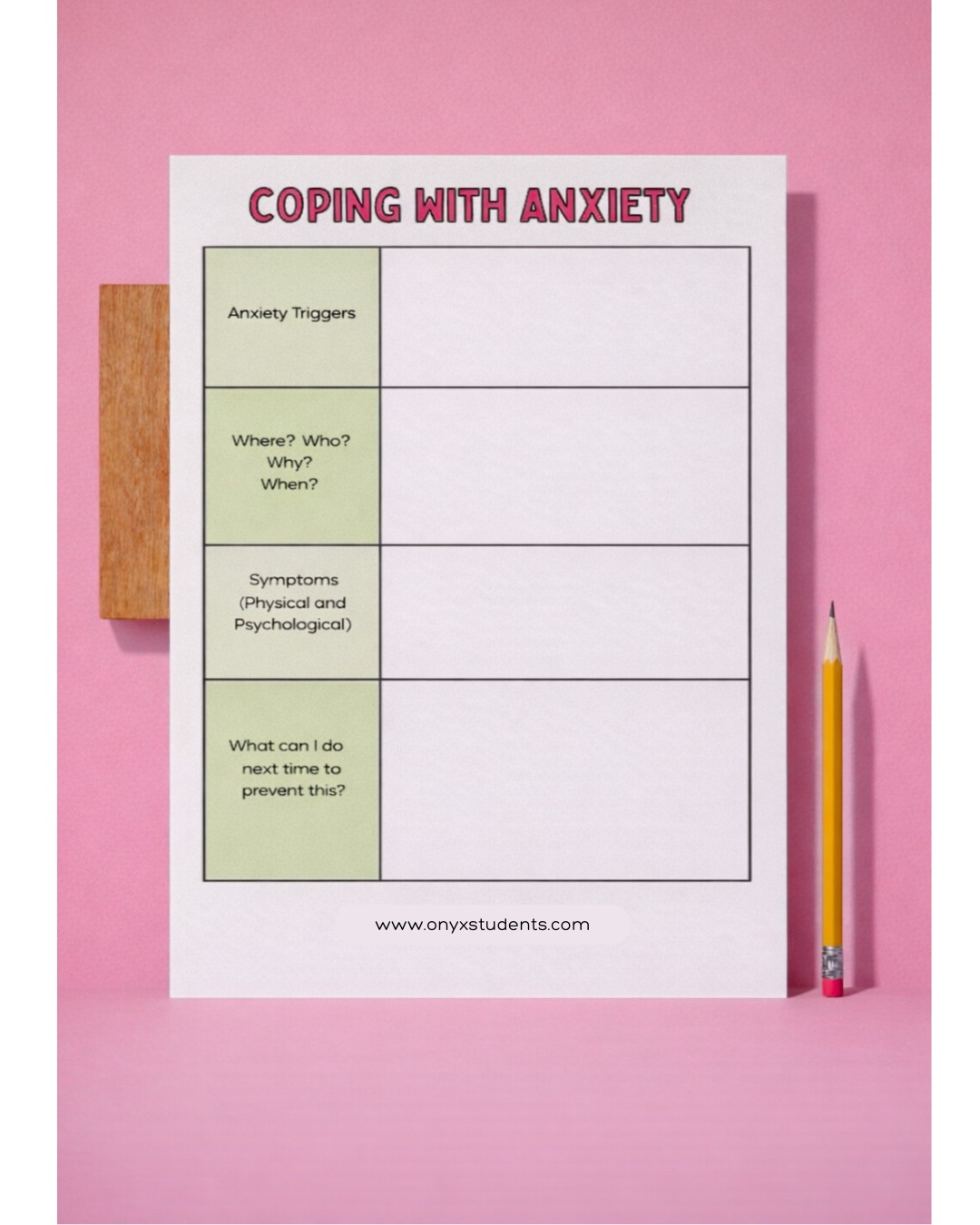 You can download mental health and study support resources from our website here: