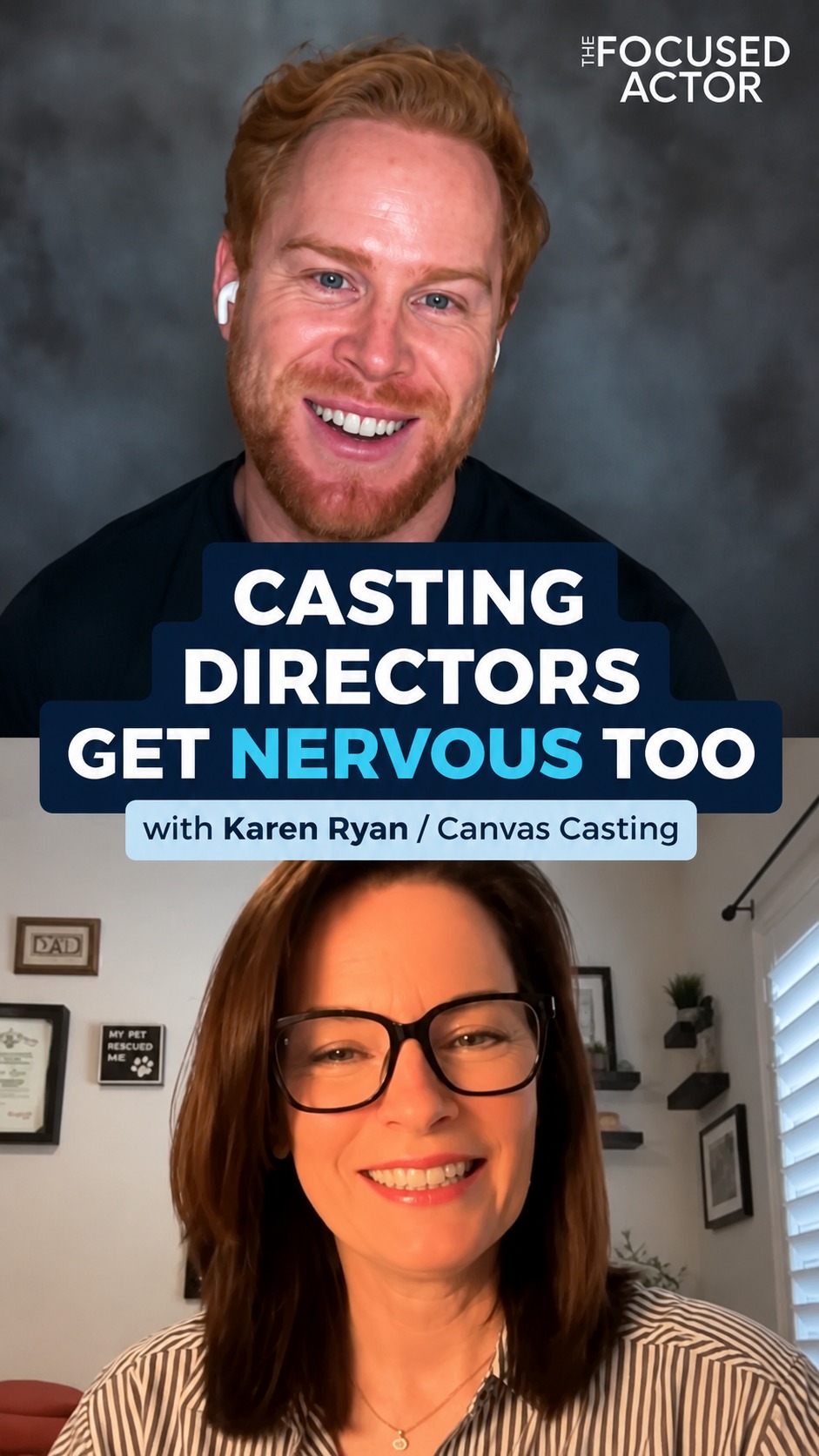 Yep. Casting directors get nervous too. 🫣
I asked Karen Ryan of Canvas Casting how she manages nerves as a casting director and what advice she has for actors walking into auditions, callbacks, self-tapes, and rooms where their brain starts to spin out of control.
Karen will be joining us as the special guest for the Q&A portion of the 2-Day Commercial Workshop where we’ll be digging into the actor’s side of commercial auditions, self-tapes, script breakdown, confidence, and what actually helps you show up focused.
2-Day Commercial Workshop + Special Guest Q&A with Karen Ryan of Canvas Casting
June 13–14, 2026
Via Zoom
Comment NERVES or send a DM for more info.
#stayfocused #casting #selftape #actorslife #auditiontips