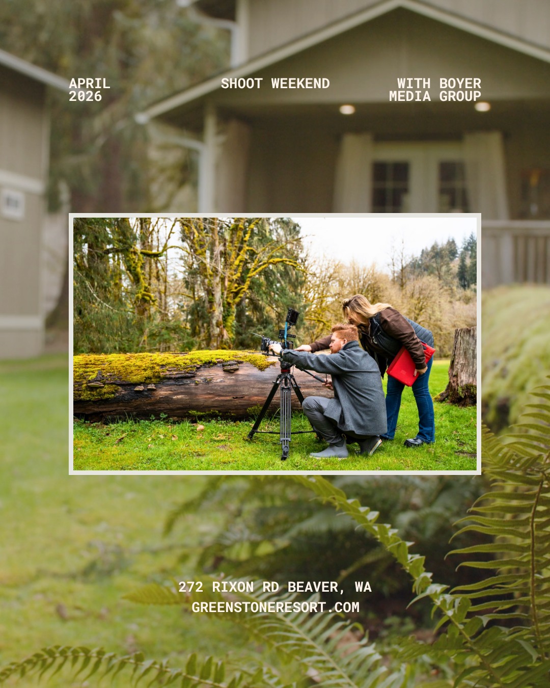 A little behind-the-scenes from our shoot weekend at Greenstone 🌿
@boyermediagroup
@kylepeirson
@mk.creative.marketing
@greenstoneresortwa
#ClientAppreciation #LatestProject #CreativeAgency #OlympicPeninsula