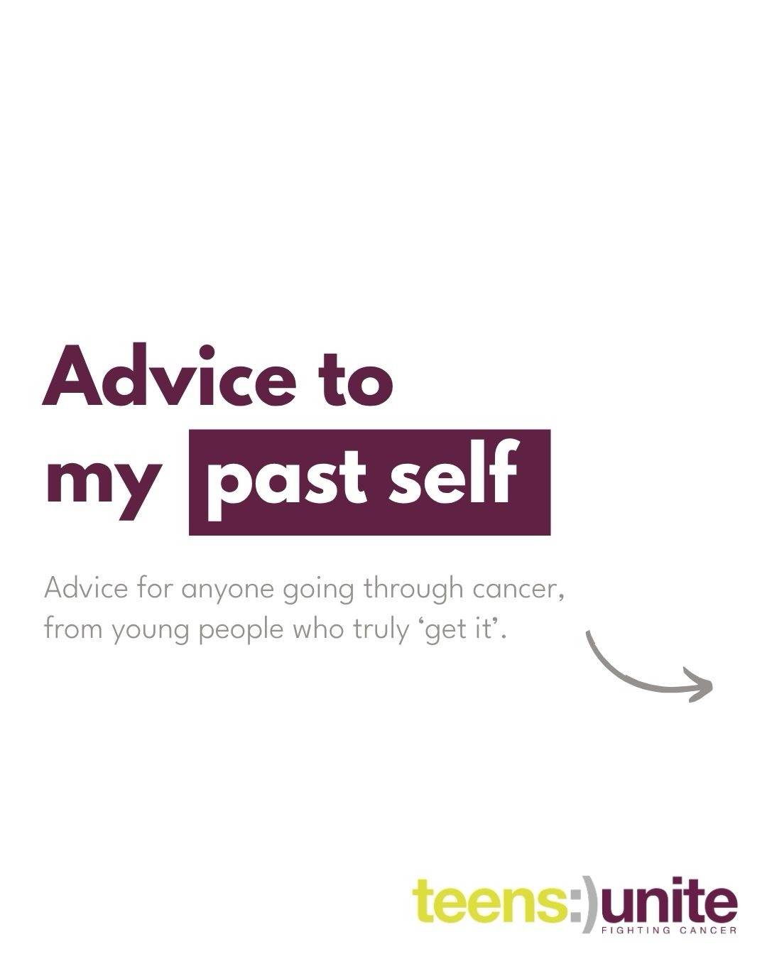 Honest advice from young people who truly ‘get it’.🫶
We asked the young people we support what they wish they could have told their past selves while going through cancer - with the hope that someone else might need to hear those words today.
Whether you’re newly diagnosed, in treatment, recovering, or supporting someone you love, we hope these messages remind you that you are not alone.
At Teens Unite, we ‘get it’, and we’re here for you. Cancer doesn’t have to put your life on hold, and you don’t have to face it alone. We’re here to help you keep doing the things you love, try new experiences, make new friends, and live life to the full alongside others who understand what it’s like to face cancer at a young age.
Tap the link in our bio to find out more about the support we provide at Teens Unite🫶
Already registered but haven’t joined an event or activity yet? That’s okay - there’s no pressure. You can explore what’s on offer and take part at your own pace, whenever you feel ready☺️
#tyacancer #tyasupport #youthsupport #teencancer #cancersupport