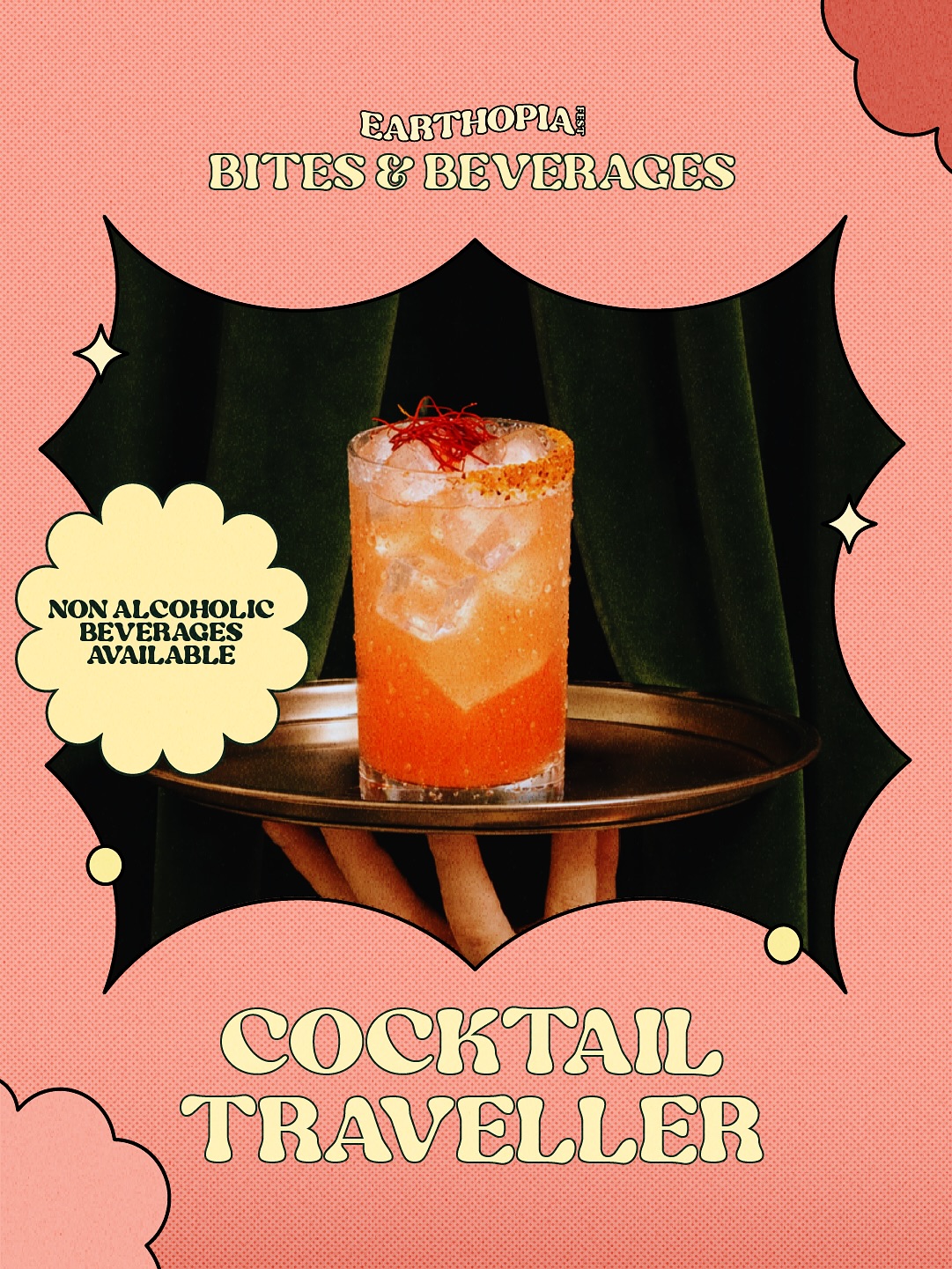 Bites & Beverages Vendor Spotlight: Cocktail Traveller 🍔✨
Every drink created by Cocktail Traveller is inspired by movement across cities, cultures, and flavours. Driven by an obsession with discovering local ingredients and reimagining classics, they are continuously pushing the boundaries of what a cocktail experience can be.
For them, it’s not just about what’s in the glass—it’s about the vibrant energy around it, the conversations it sparks, and the memories it leaves behind. 💬✈️
Cocktail Traveller is built for the curious, the adventurous, and those who believe great drinks deserve great stories. Wherever they set up, the goal remains the same: to turn a quick moment into an unforgettable journey and invite everyone to travel along.
Come grab a glass and find your next story!
📅 29 - 31 May 2026
⏱️ 10 AM – 10 PM
📍 Fort Canning Green
🎟️ ENTRY IS FREE
🎁 Oh, and we’re giving away more vouchers, but you have to come down to the festival to find out how to get them! 👀🤫
#EarthopiaFest #CocktailTraveller #SGFoodie #SustainableSG #SupportLocalSG #FortCanning